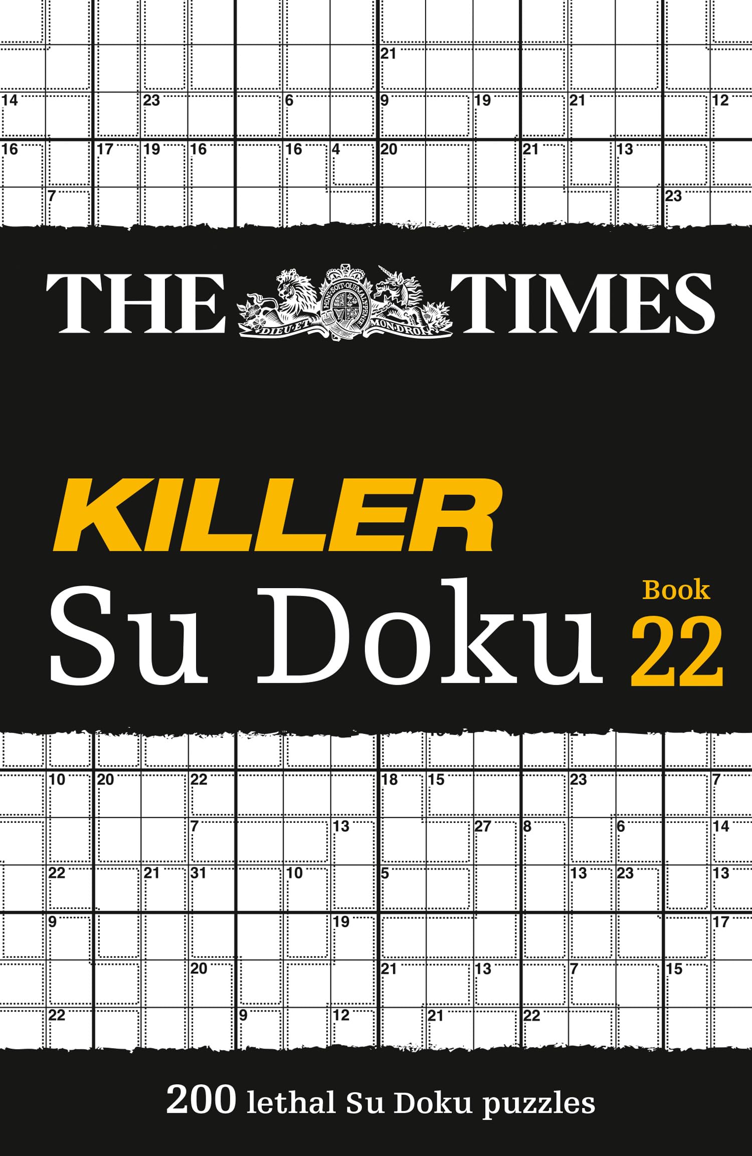 Times Books The Times Killer Su Doku Book 22 - 200 Lethal Puzzles | Paperback | English