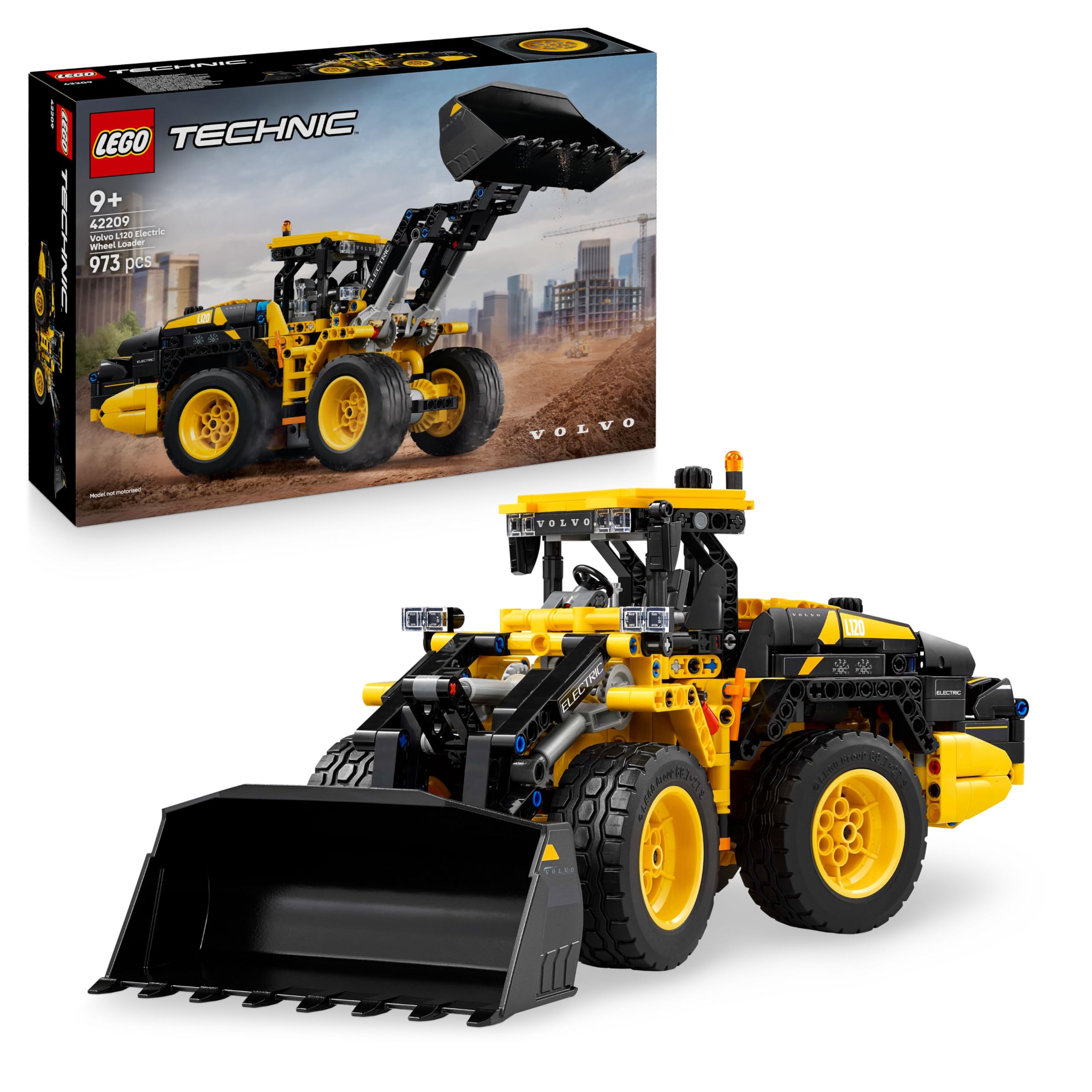 LEGO Technic Volvo L120 Electric Wheel Loader 42209 - Construction Vehicle Toy for Ages 9+ 1