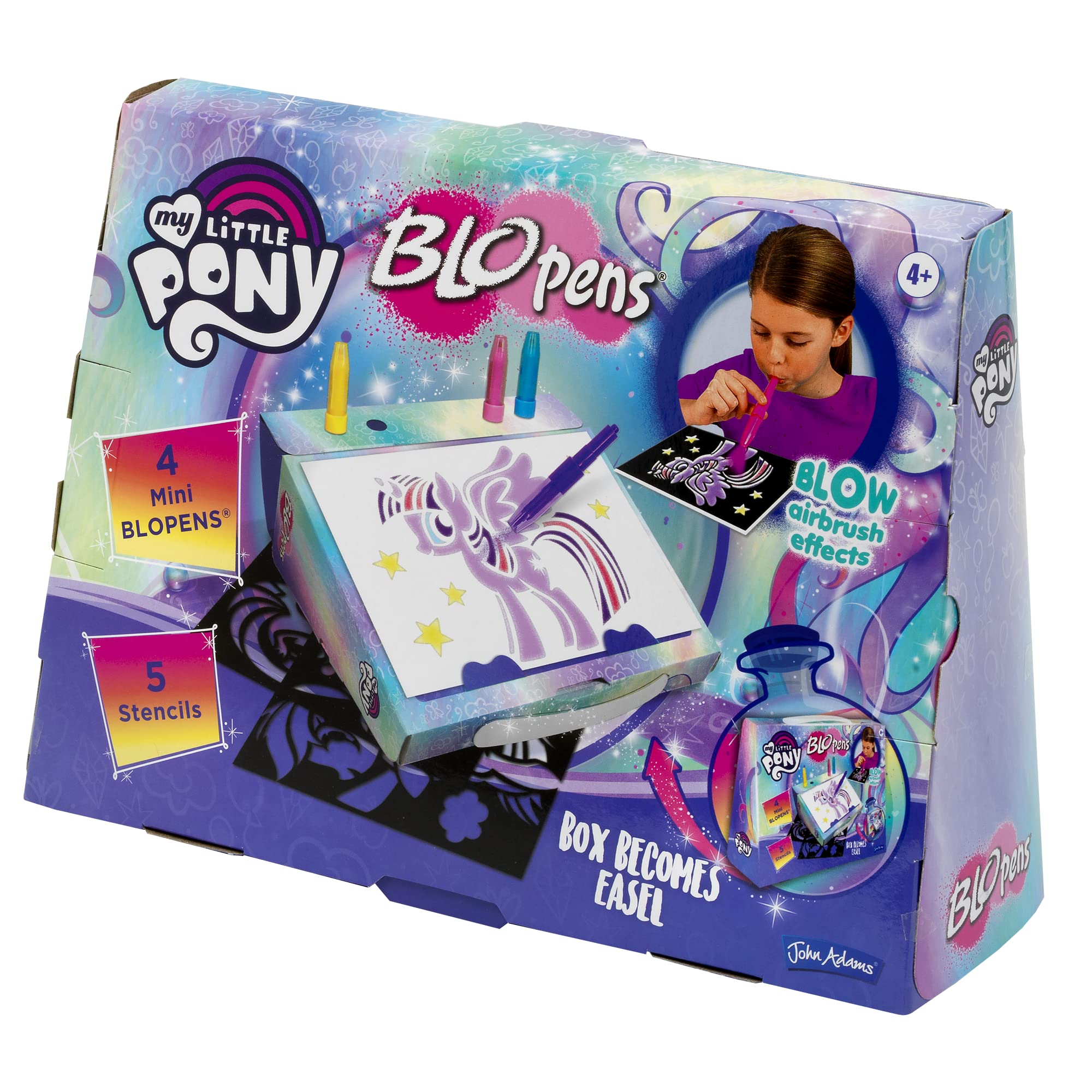 My Little Pony BLOPENS Creative Case - Airbrush Art Set for Kids 8