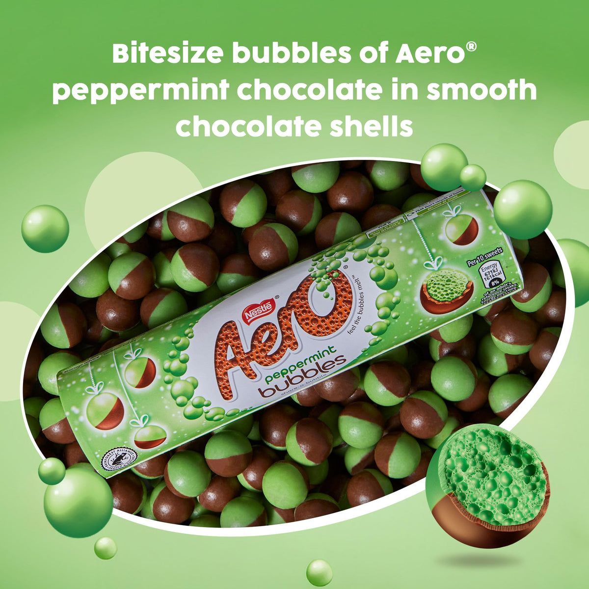 Aero Bubbles Peppermint Giant Tube - 70g 6