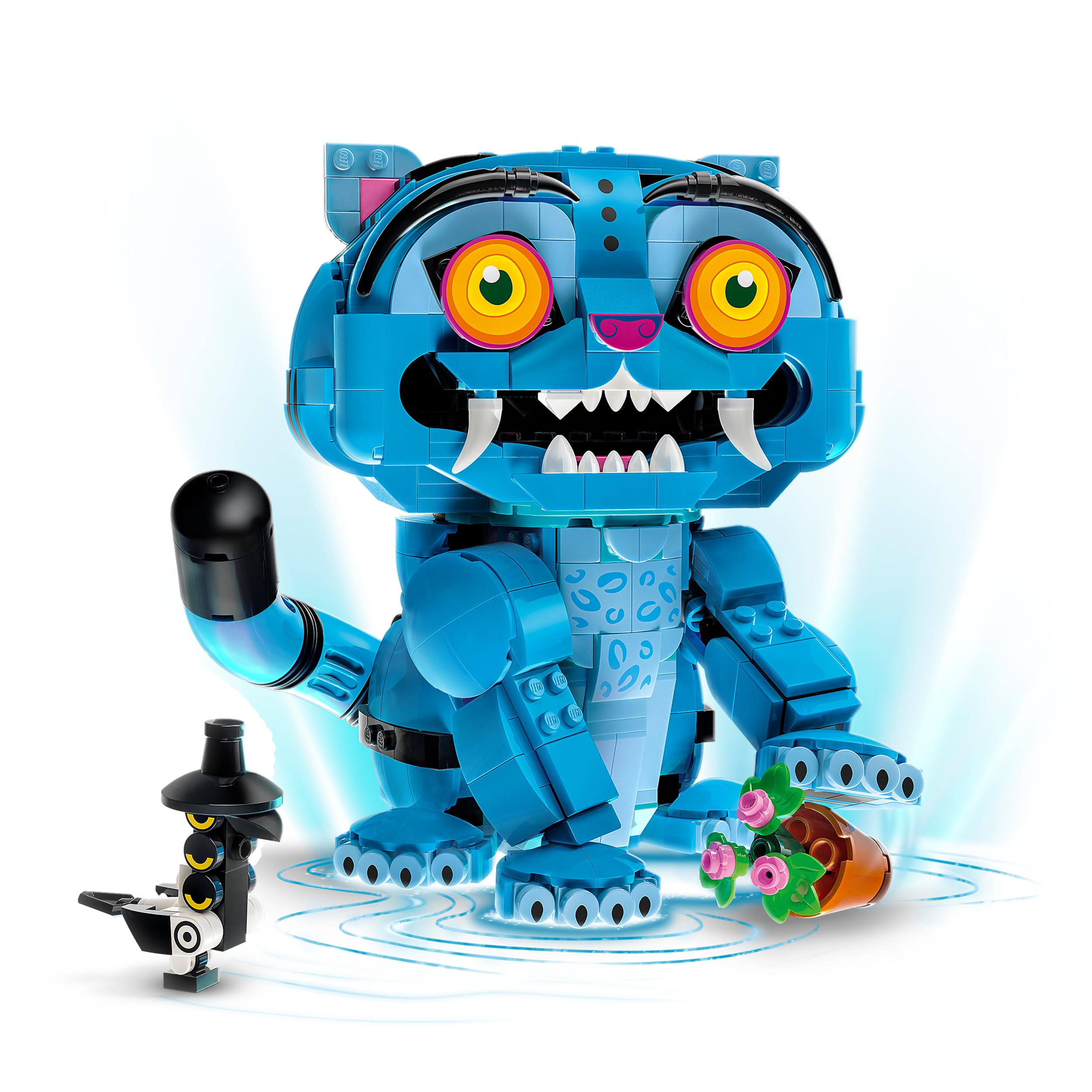 LEGO K-Pop Demon Hunters Derpy Tiger and Sussie Bird Building Set | Ages 9+ | Model 72537 3