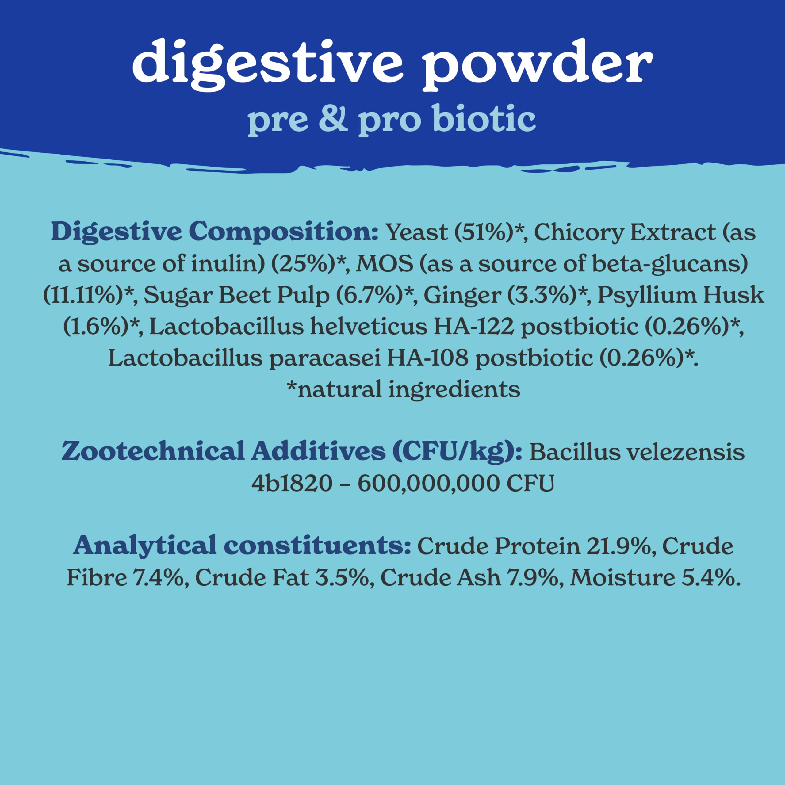 Forthglade Digestive Powder for Dogs - Pre & Probiotic Gut Support | 200g 6