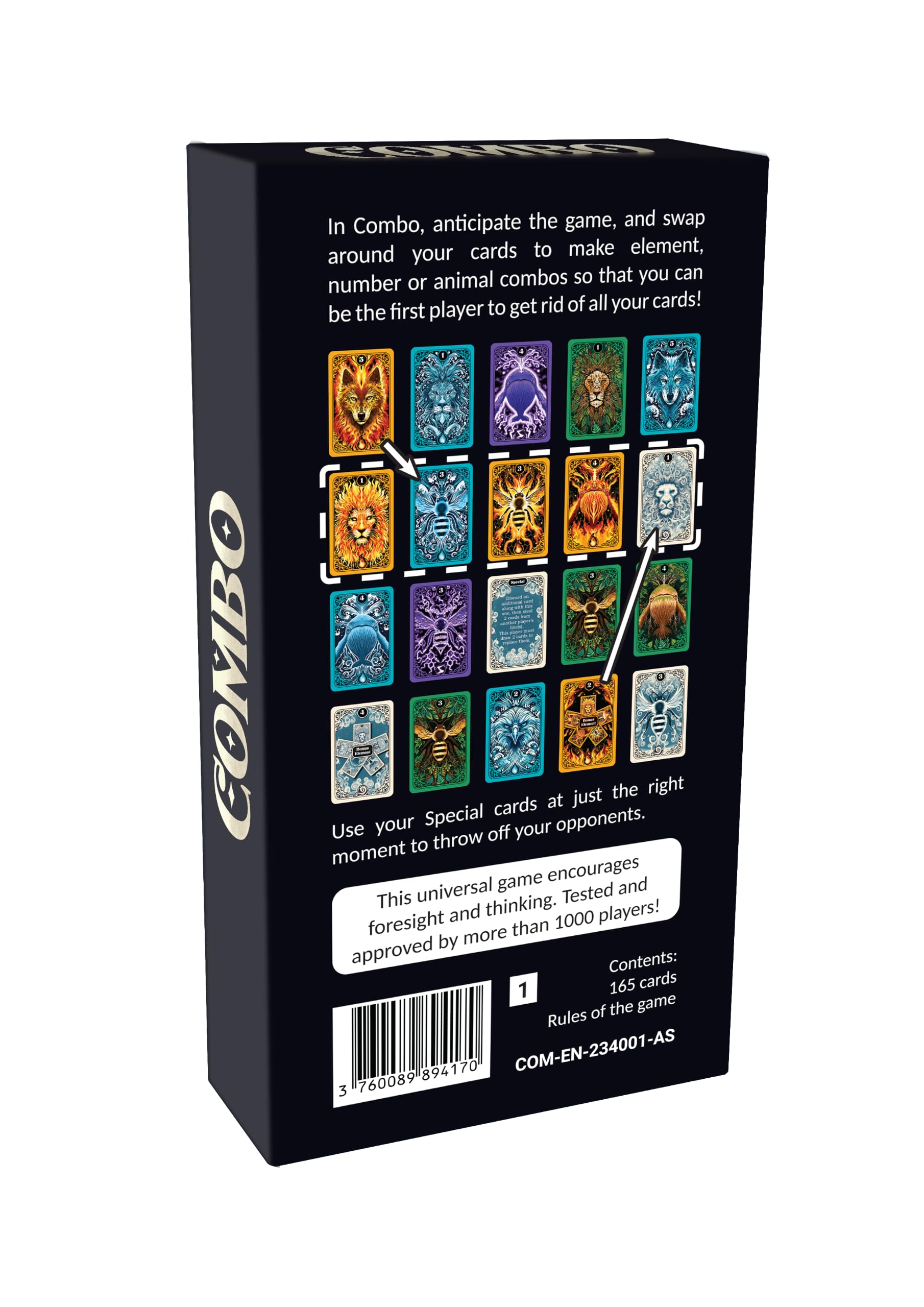 Topi Games Combo - Fast-Paced Strategy Card Game | 165 Illustrated Cards | Ages 7+ 3