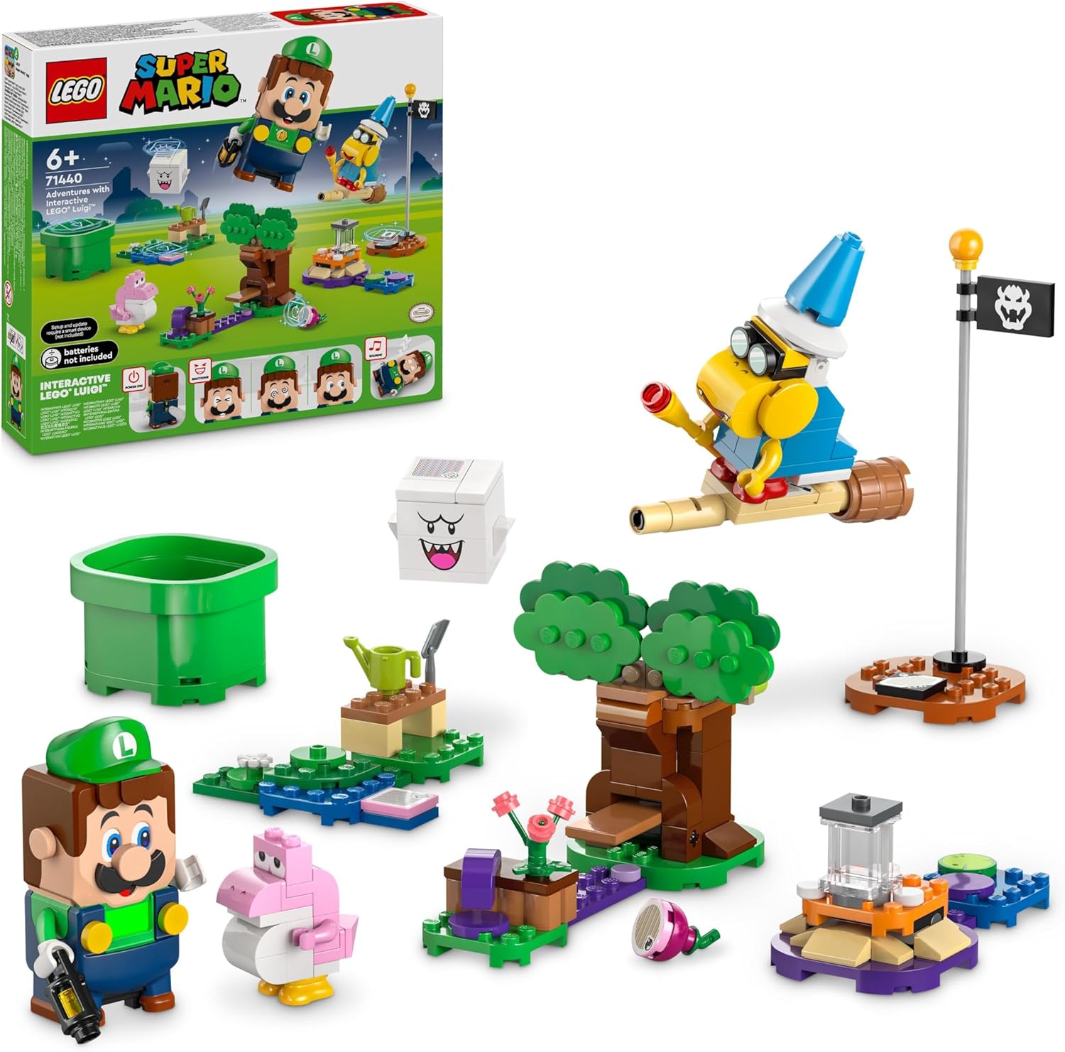 LEGO Super Mario Adventures with Interactive Luigi Toy Set 71440 1