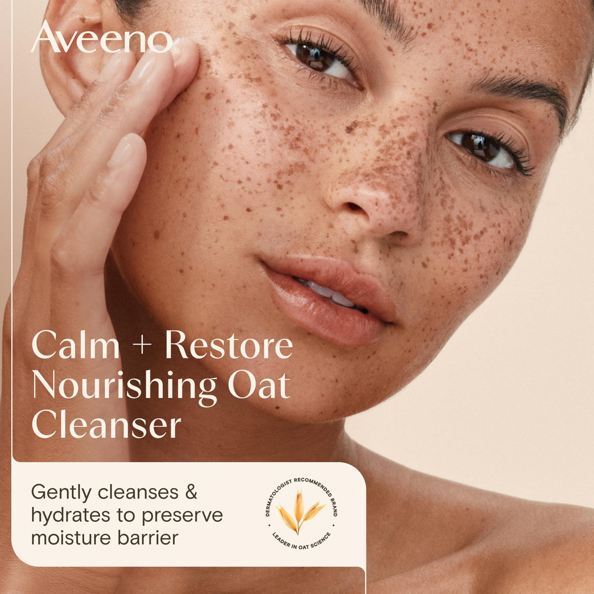 Aveeno Face Calm+Restore Nourishing Oat Cleanser - 200ml