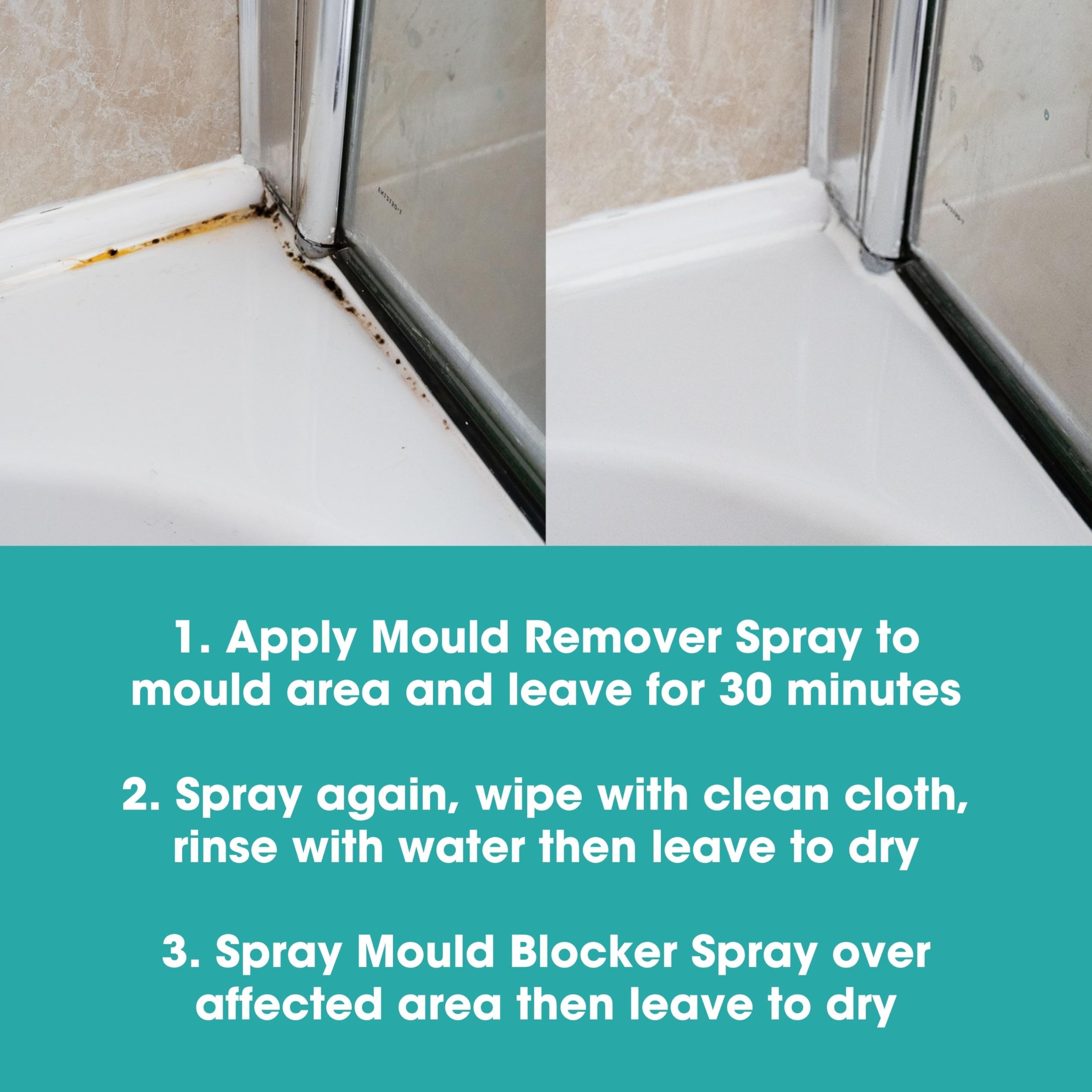 Furniture Clinic Mould Removal & Prevention Kit - Dual Action Cleaner | Unscented Liquid 4