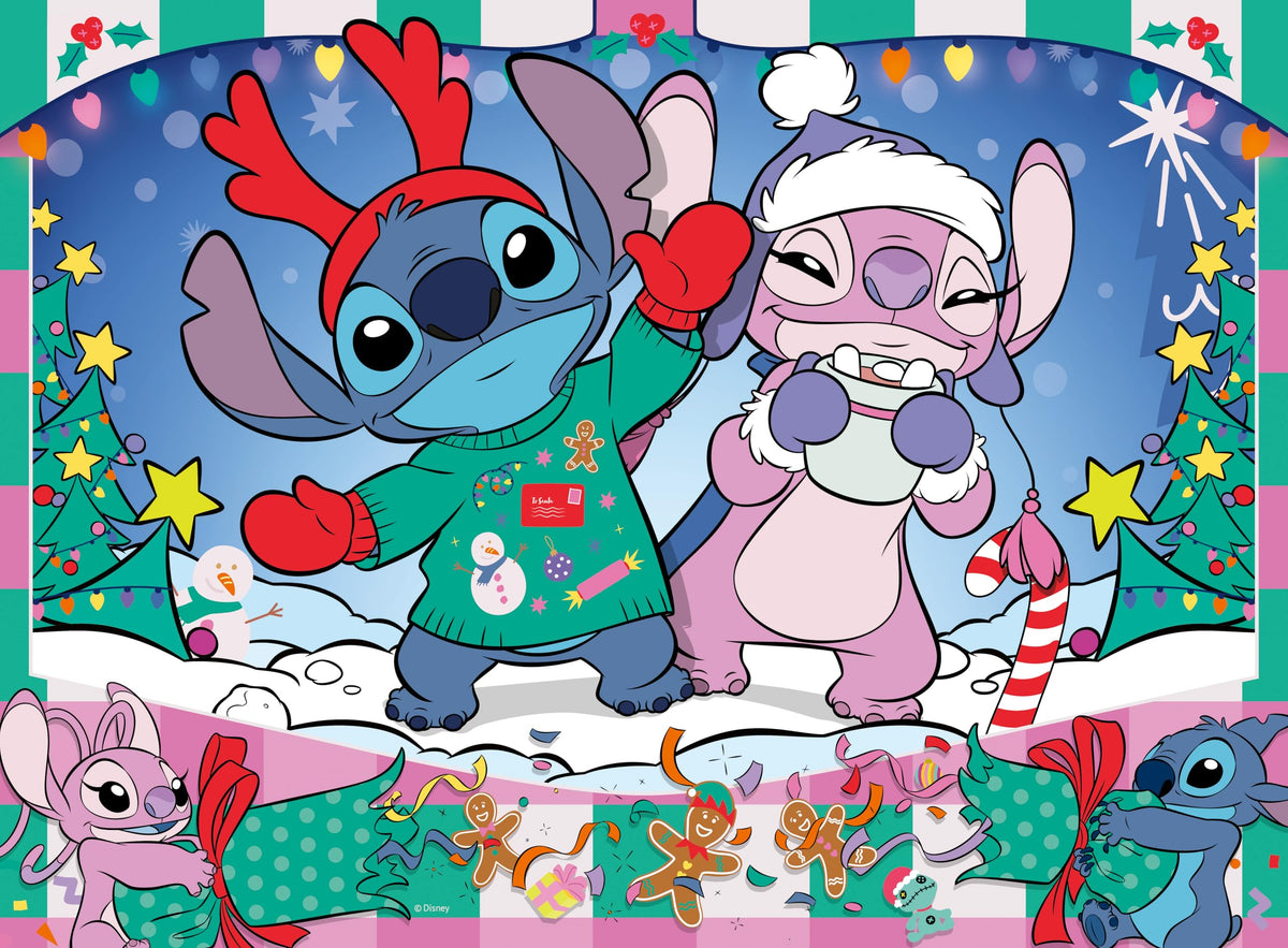 Ravensburger Disney Stitch 100 Piece XXL Jigsaw Puzzle - Kids Ages 6+
