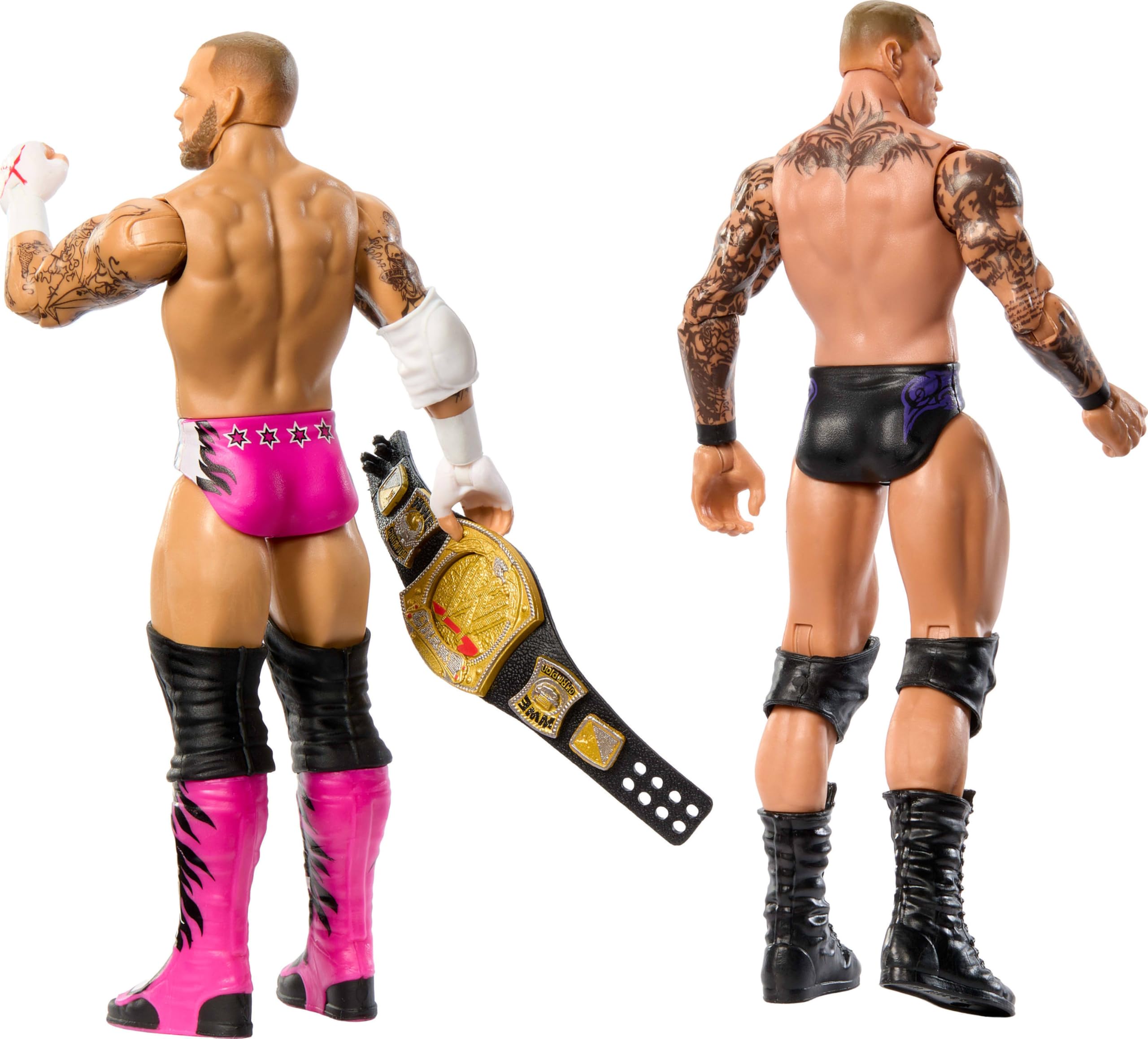 Mattel WWE Main Event Championship Showdown 2-Pack Action Figures - 6-Inch Collectible Figures with Accessories 2