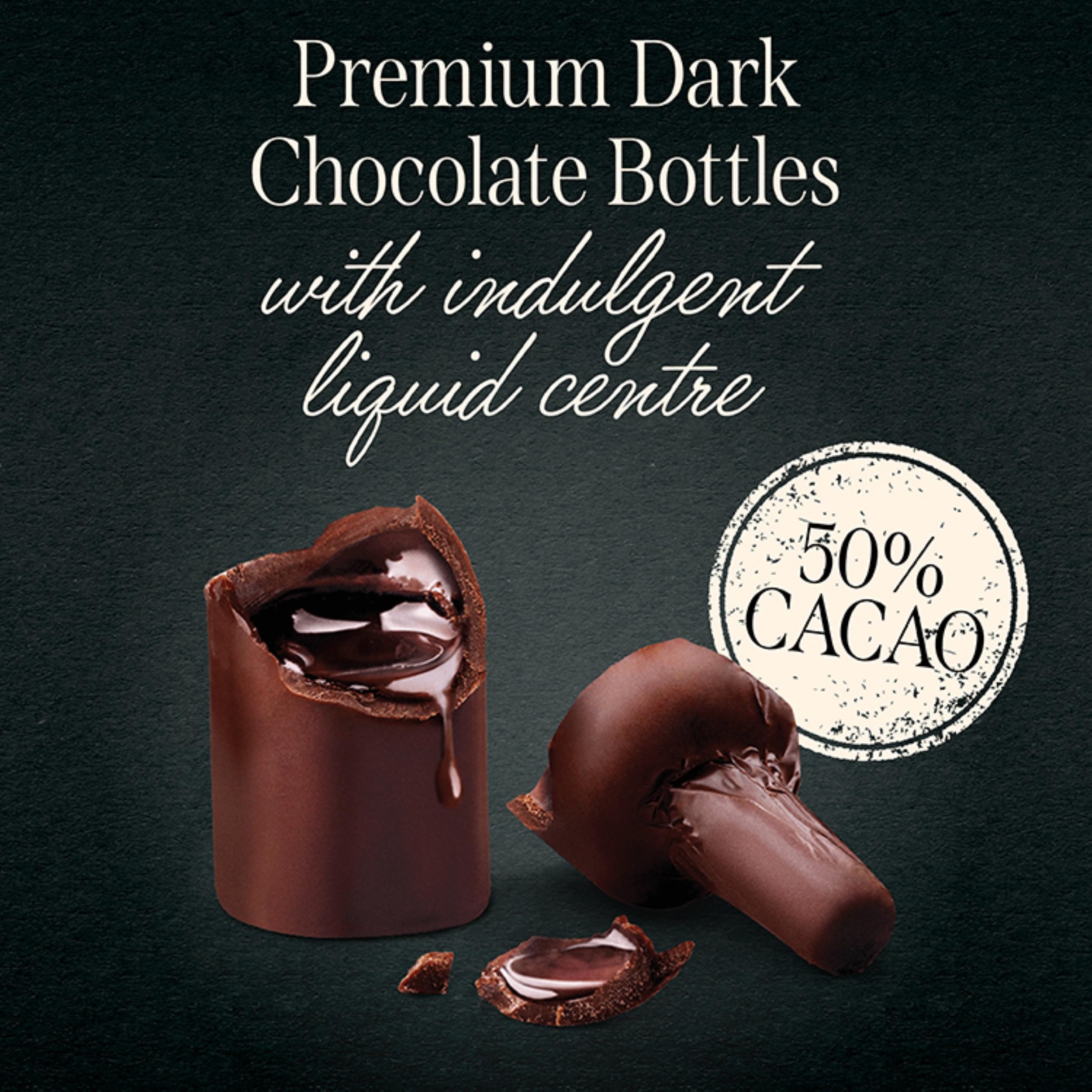 Anthon Berg Chocolate Liqueurs - 18 Pieces | Dark Chocolate with Spirits | 281g 4