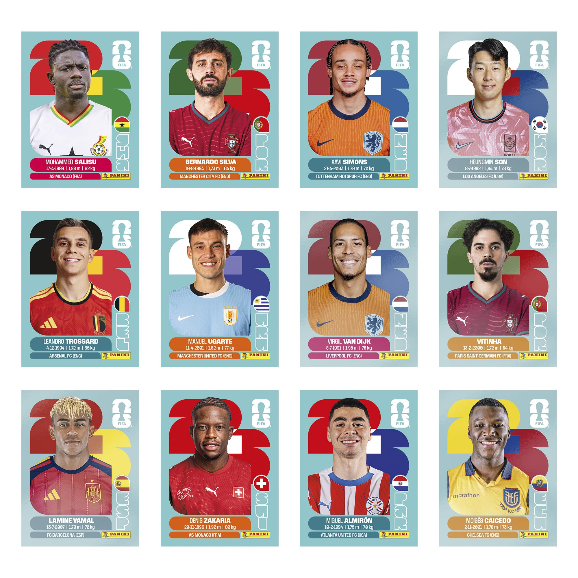 Panini FIFA World Cup 2026 Sticker Collection - Mega Multiset | 16 Packets 4