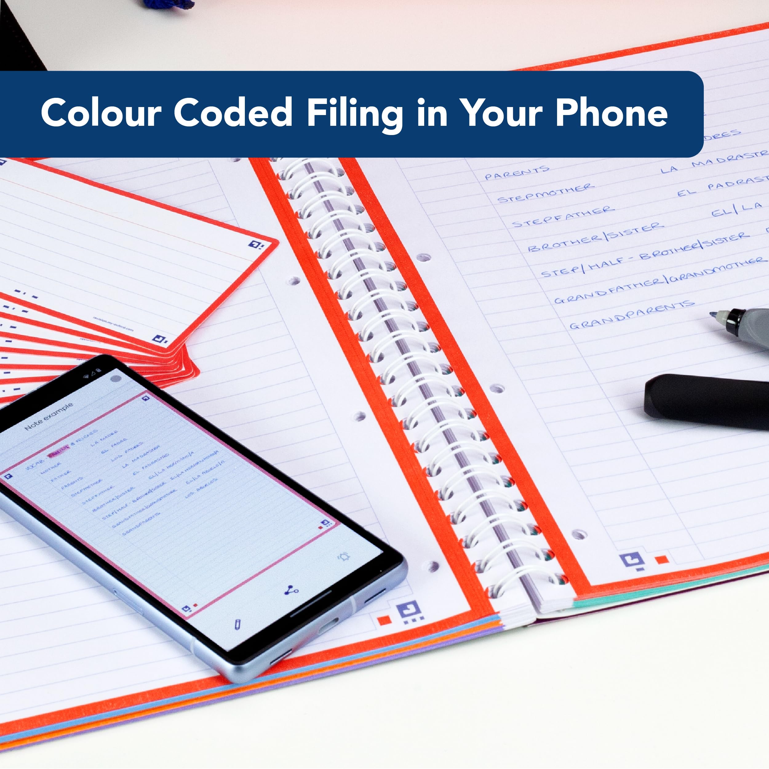 Oxford Campus A4 Subject Notebook - Digital Dividers | Wirebound | 160 Pages 4