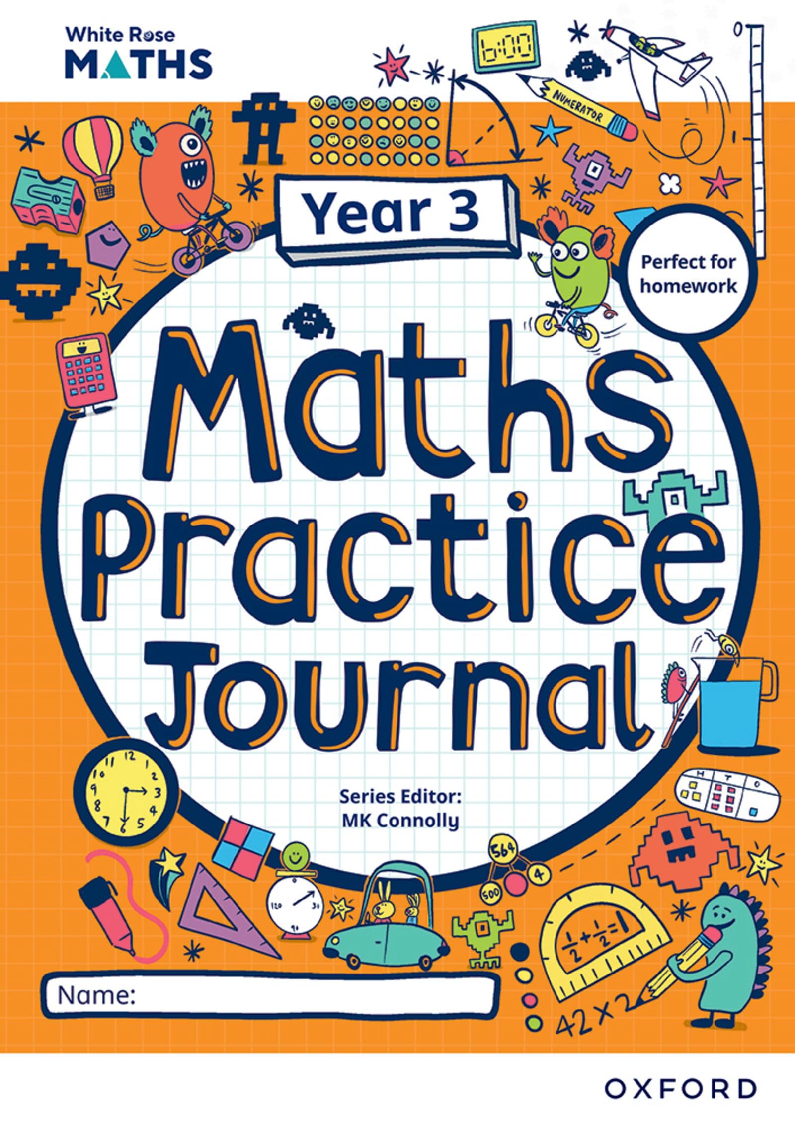 Oxford University Press White Rose Maths Practice Journals Year 3 Workbook | Paperback 1