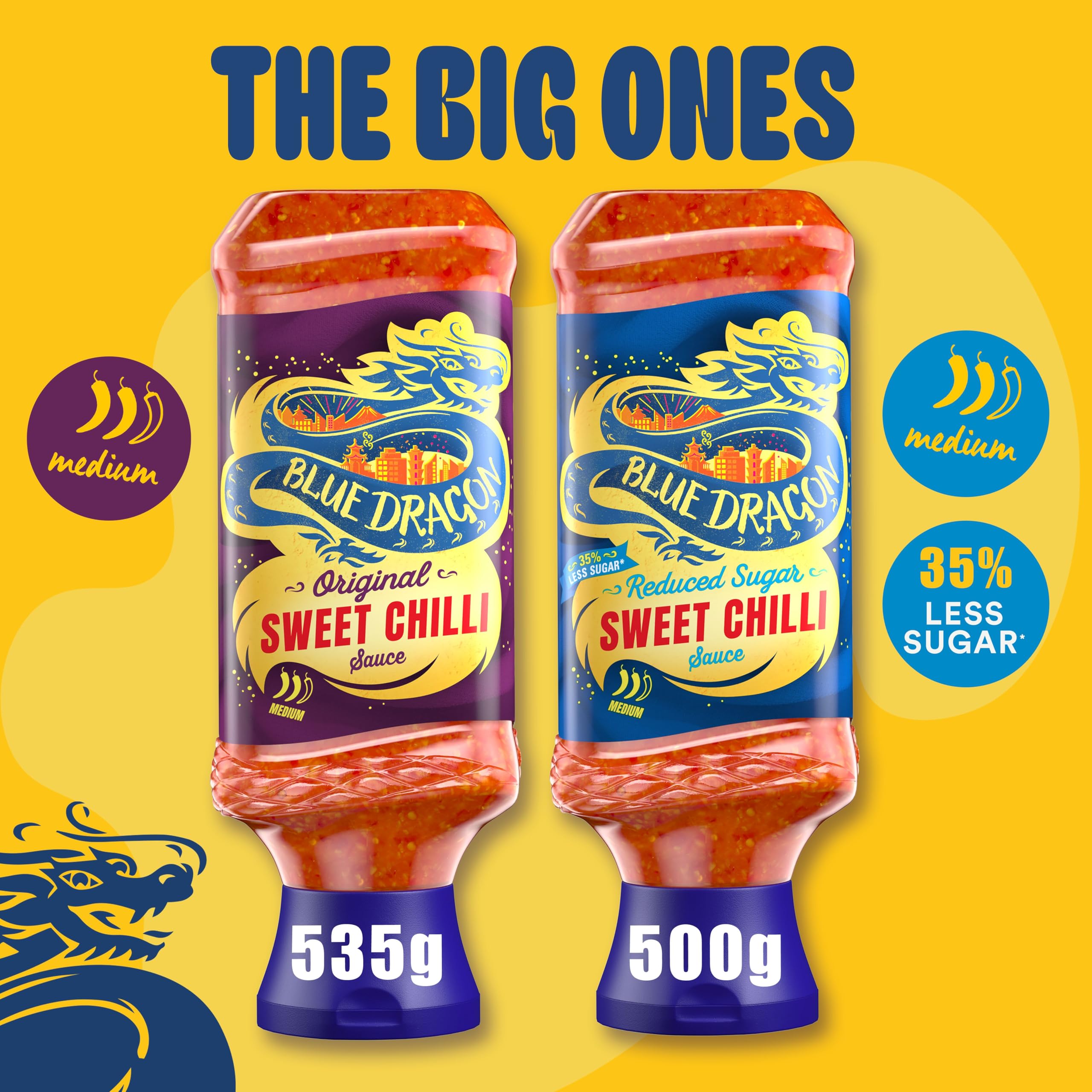 Blue Dragon Thai Sweet Chilli Dipping Sauce - Medium Heat, Vegan Friendly | 535g 6