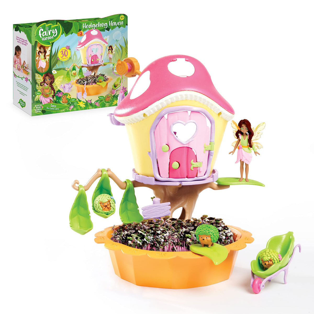 My Fairy Garden Hedgehog Haven Playset - 30 Pieces, Ages 4+