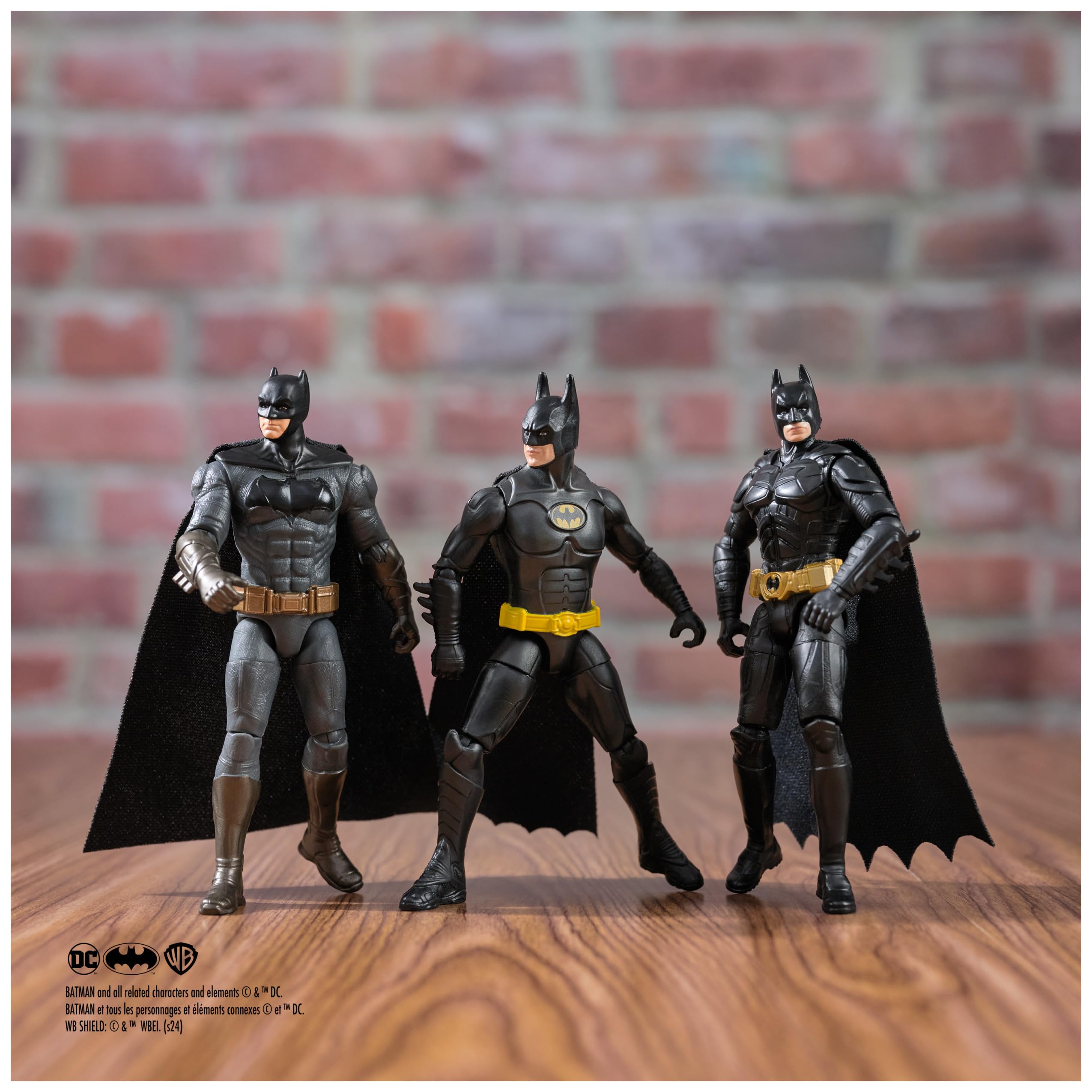 DC Comics Batman 85th Anniversary Action Figures 3-Pack | 10-cm Collectible | Ages 3+ 8