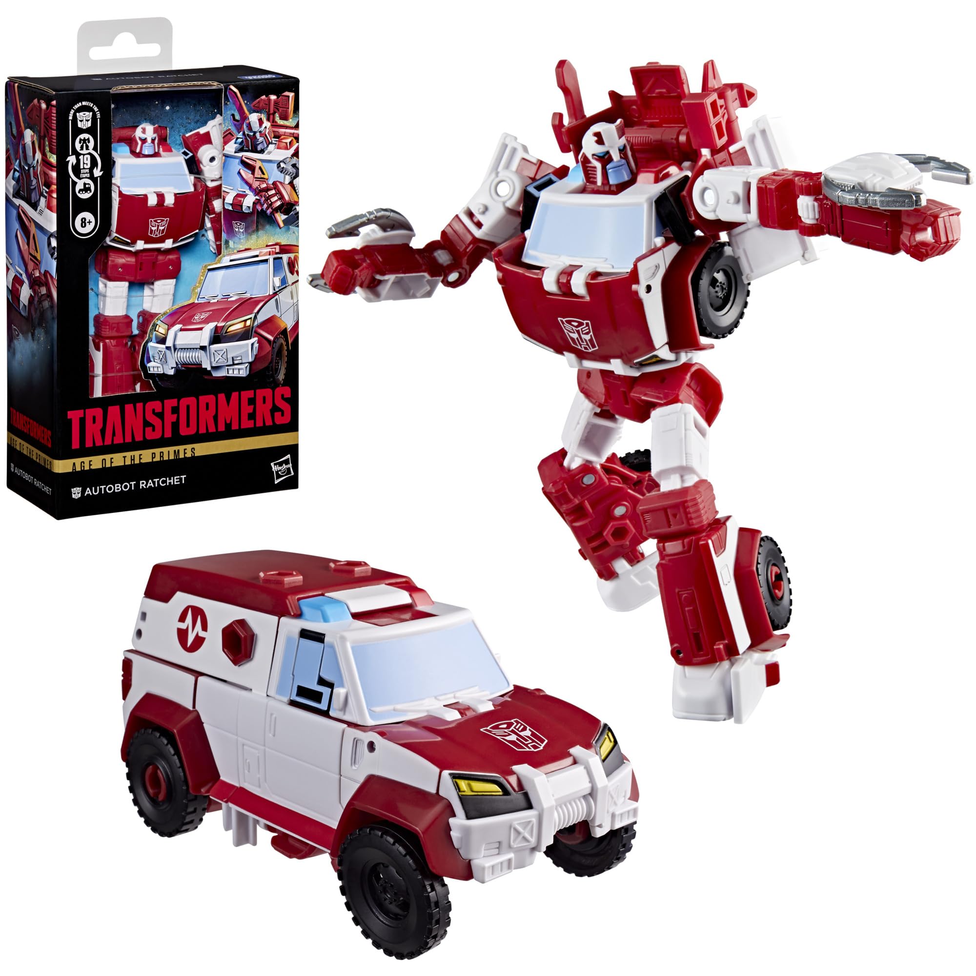 Transformers Age of the Primes Autobot Ratchet Deluxe Class 14.5-cm Action Figure 2