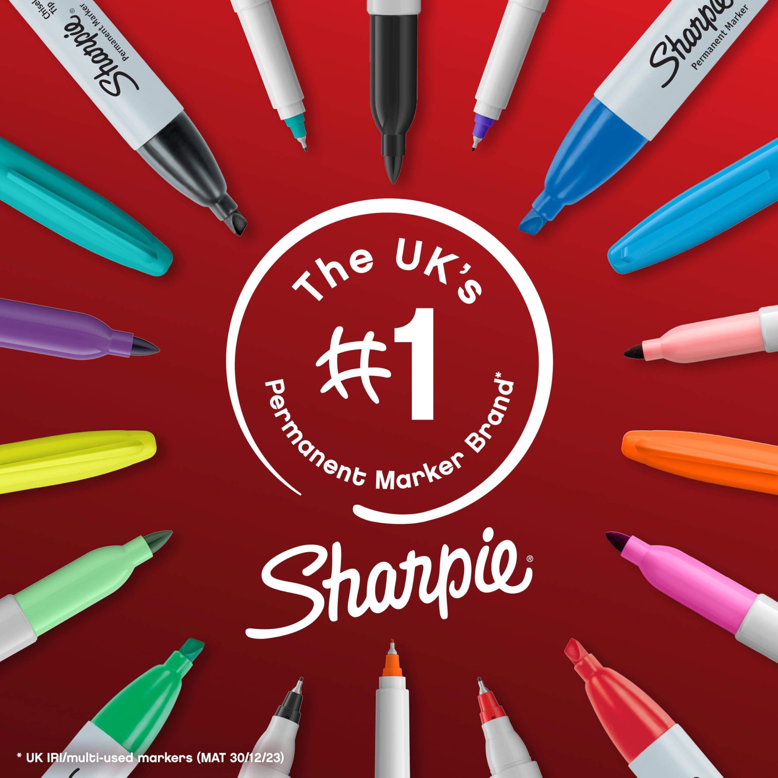 Sharpie Permanent Markers - Fine Point for Bold Details | Black Ink | 40 Pack 6
