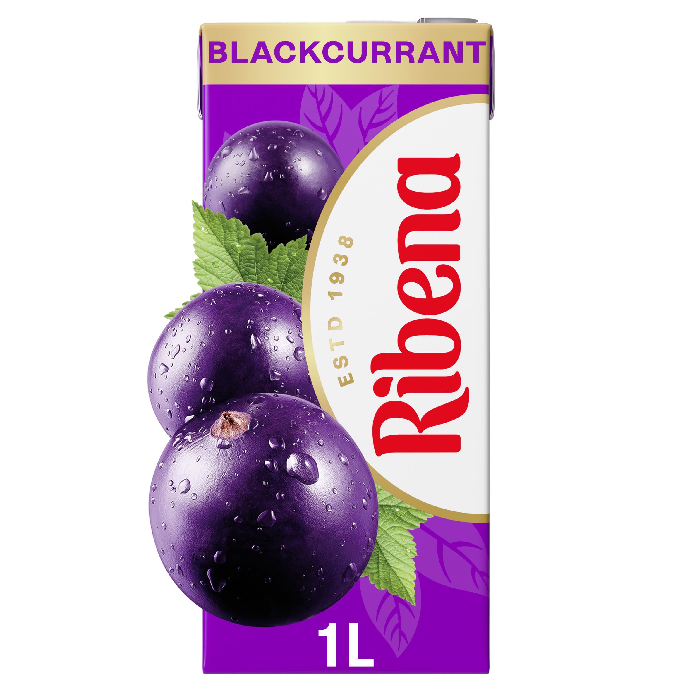 Ribena - Blackcurrant Juice Drink 1L Carton 1