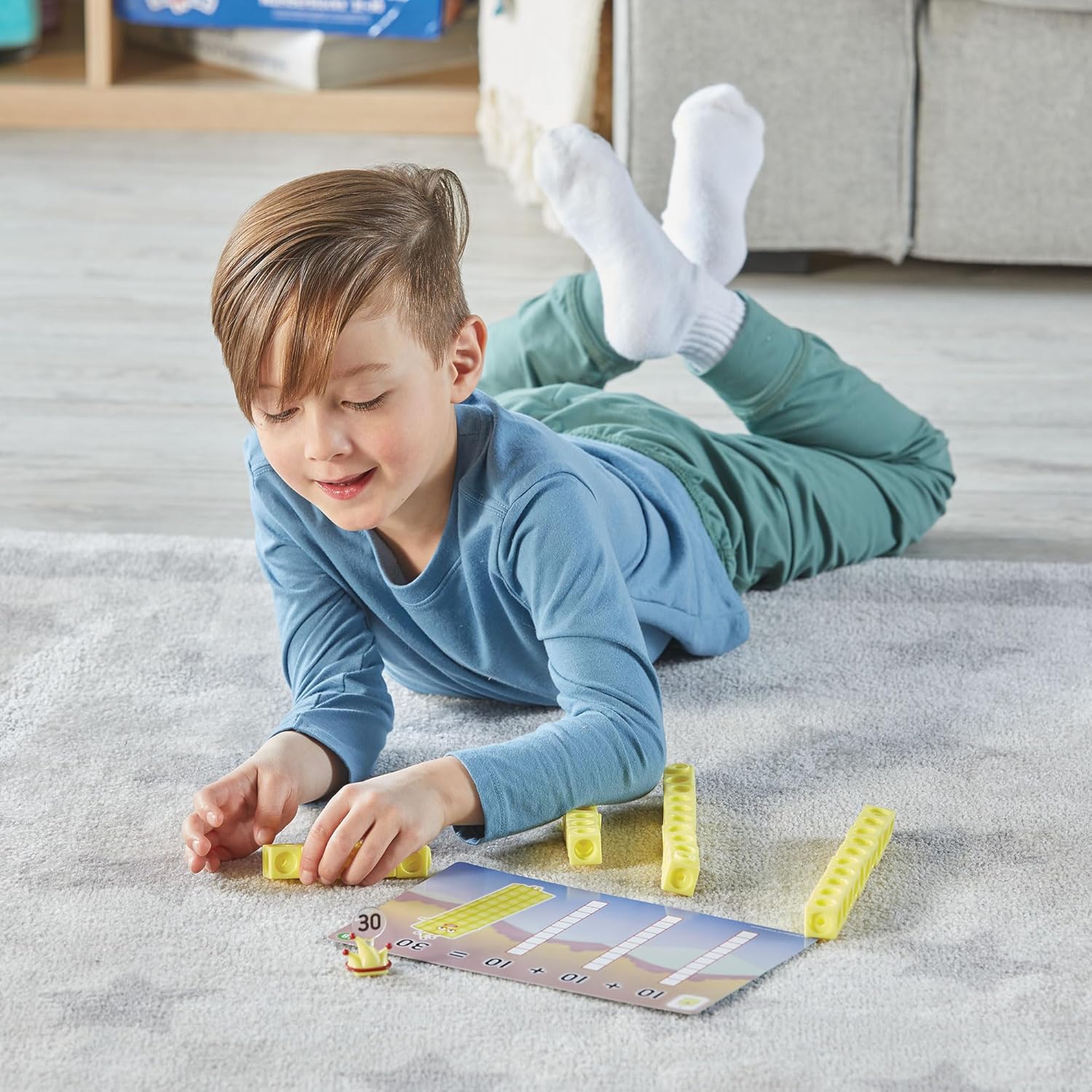 Learning Resources MathLink Cubes Numberblocks 21–30 Activity Set - Educational Building Toy for Ages 3-7 4
