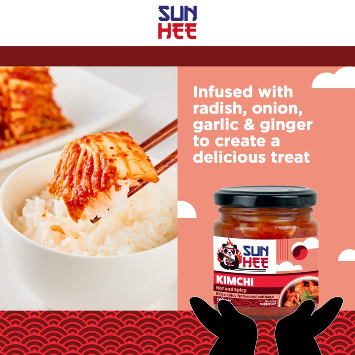 Sun Hee - Kimchi Hot & Spicy 190g