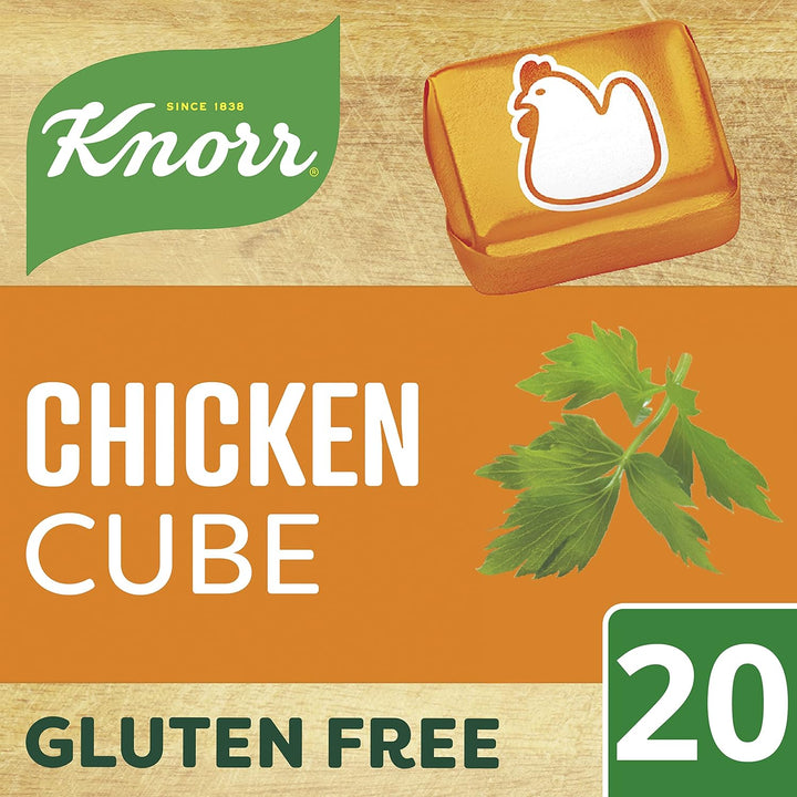 Knorr Chicken Stock Cubes Gluten Free - 20 x 10g