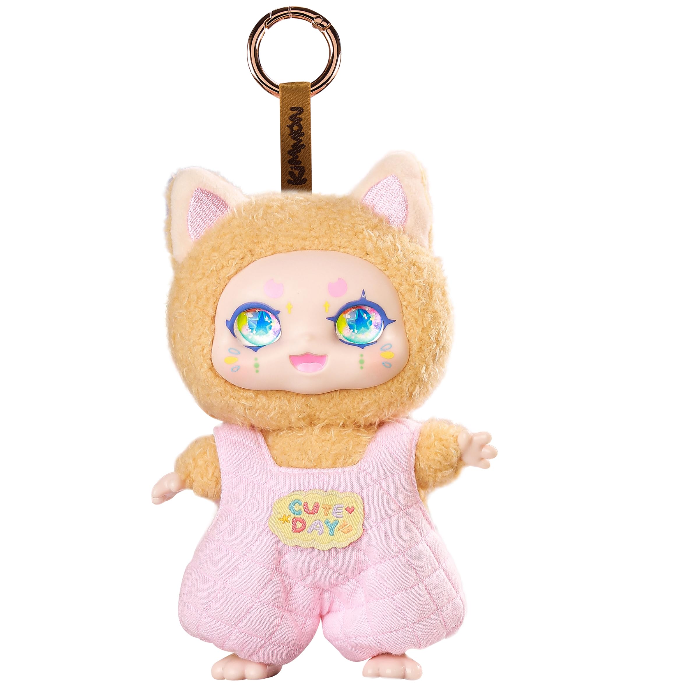 Kimmon Mimon Chibi Anime Poseable Plush Doll - Mystery Blind Box Collectible with Keychain 7