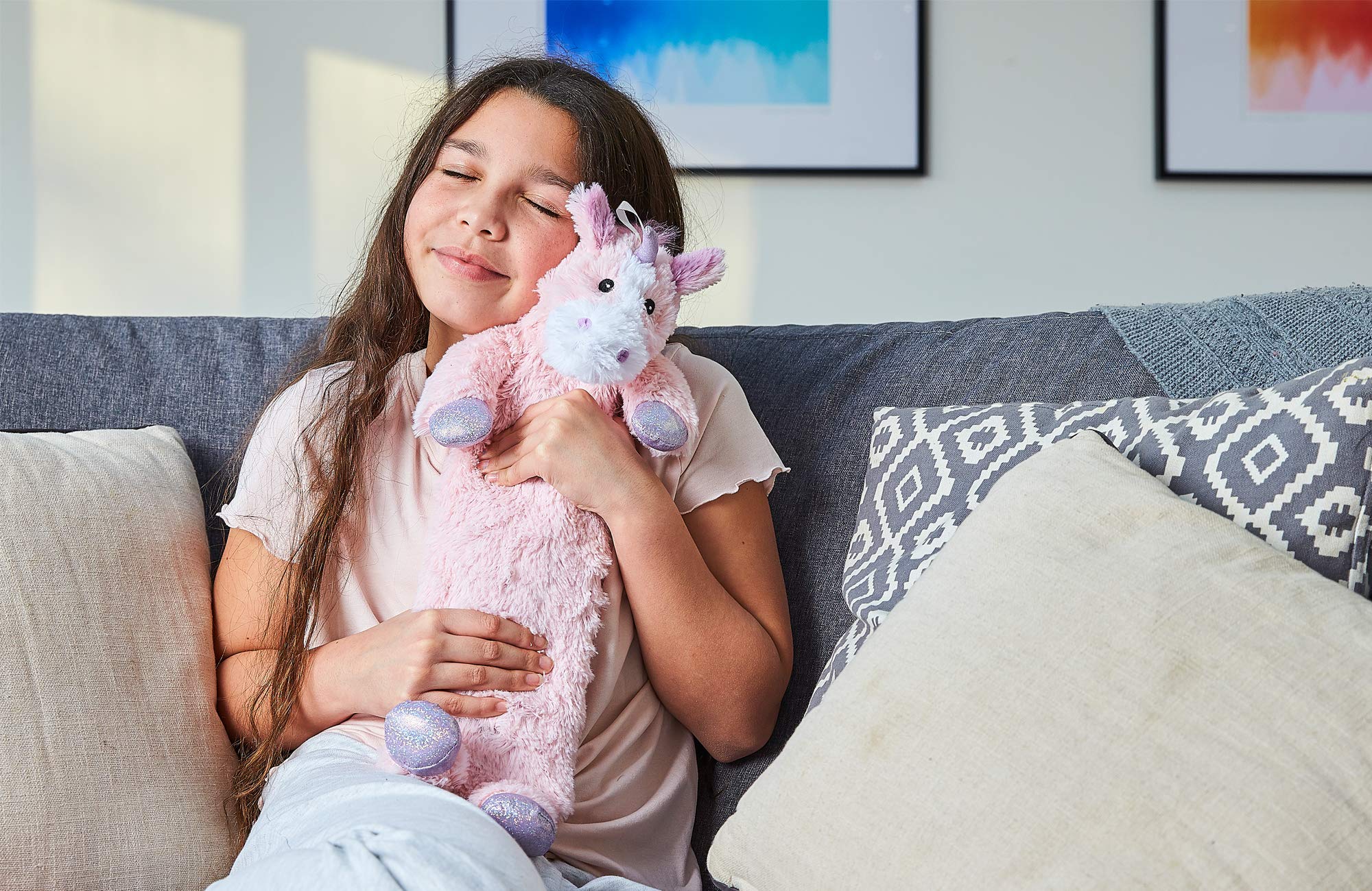 Warmies - Unicorn 3D Hot Water Bottle 3