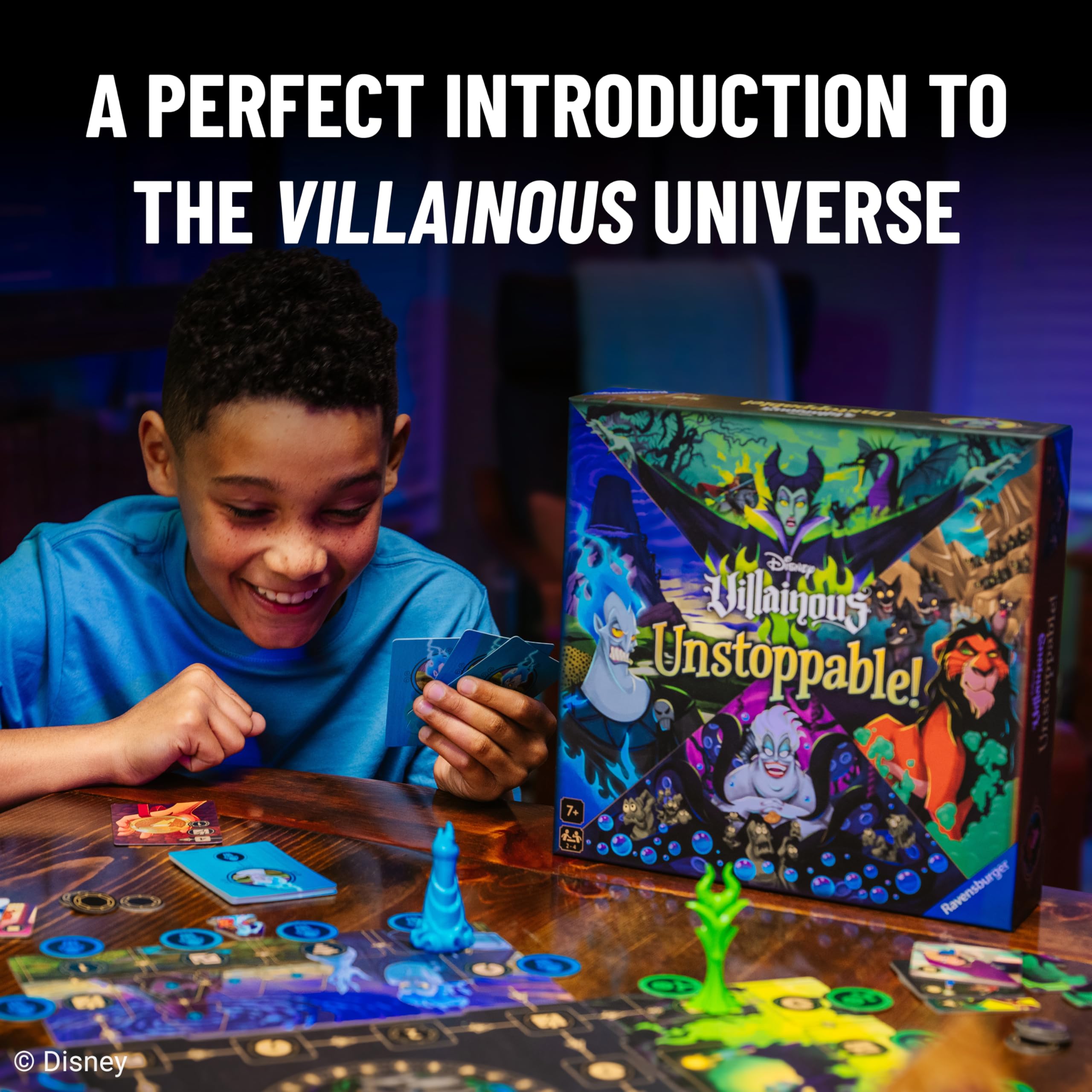 Ravensburger Disney Villainous Unstoppable Strategy Board Game 8