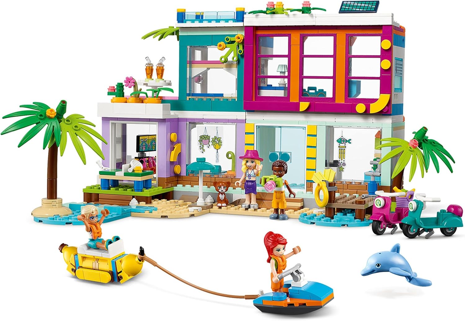 LEGO 41709 Friends Holiday Beach House Set - 686-Piece Building Playset for Ages 7+ 2