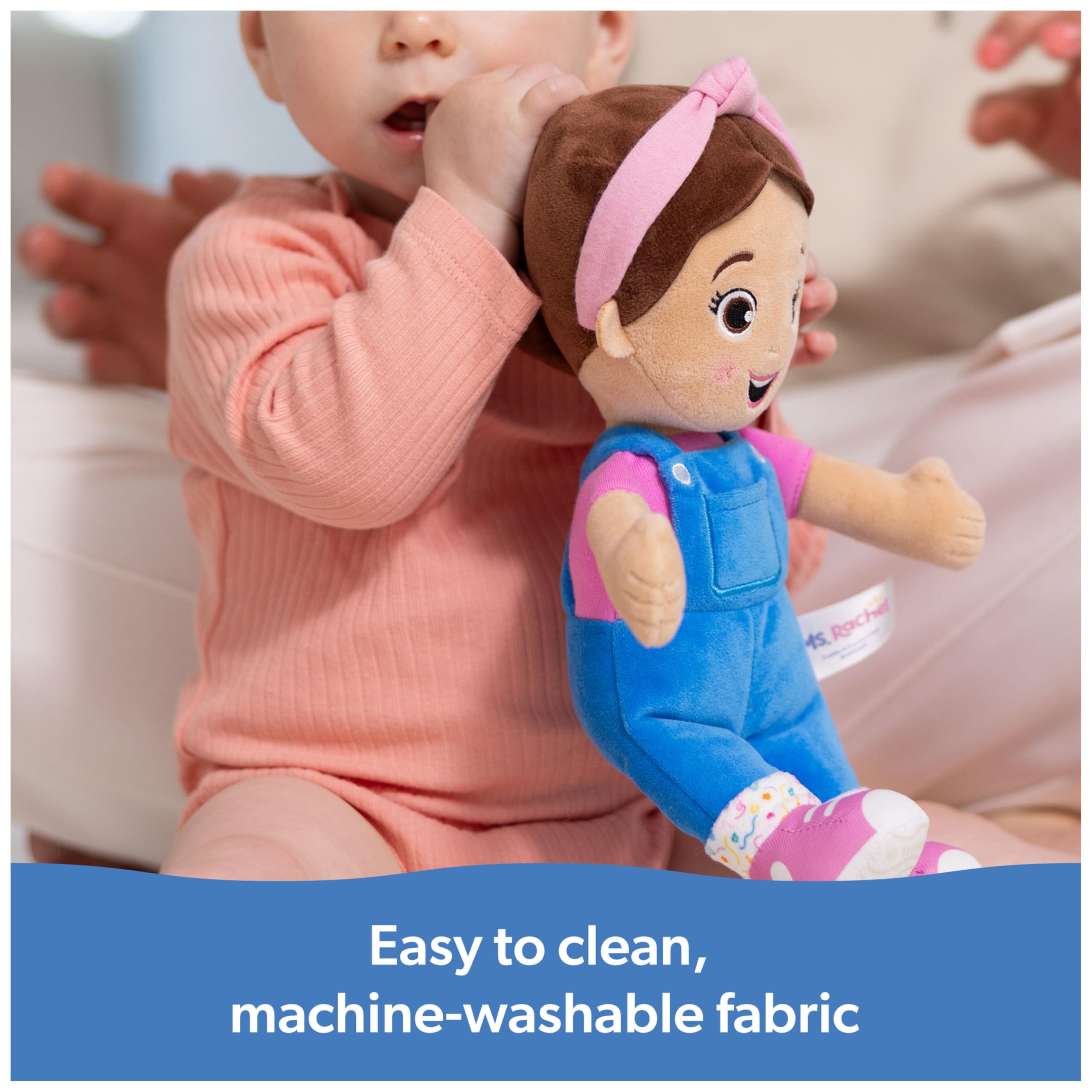 Ms. Rachel Cuddle & Comfort Doll - Soft Plush Baby Toy for Ages 6 Months+ 4