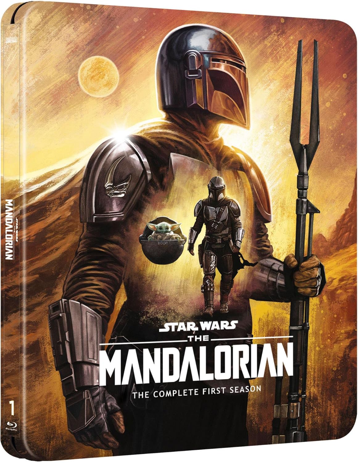 Mandalorian S1 Steelbook UHD & Blu ray [Blu-ray] 2