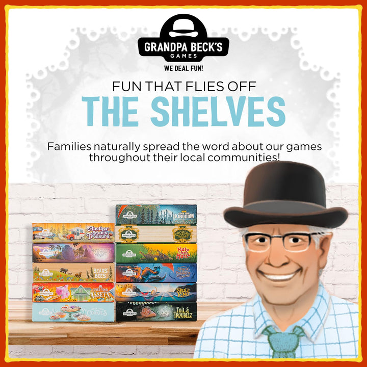 Grandpa Beck's Games Cover Your Cookies Card Game