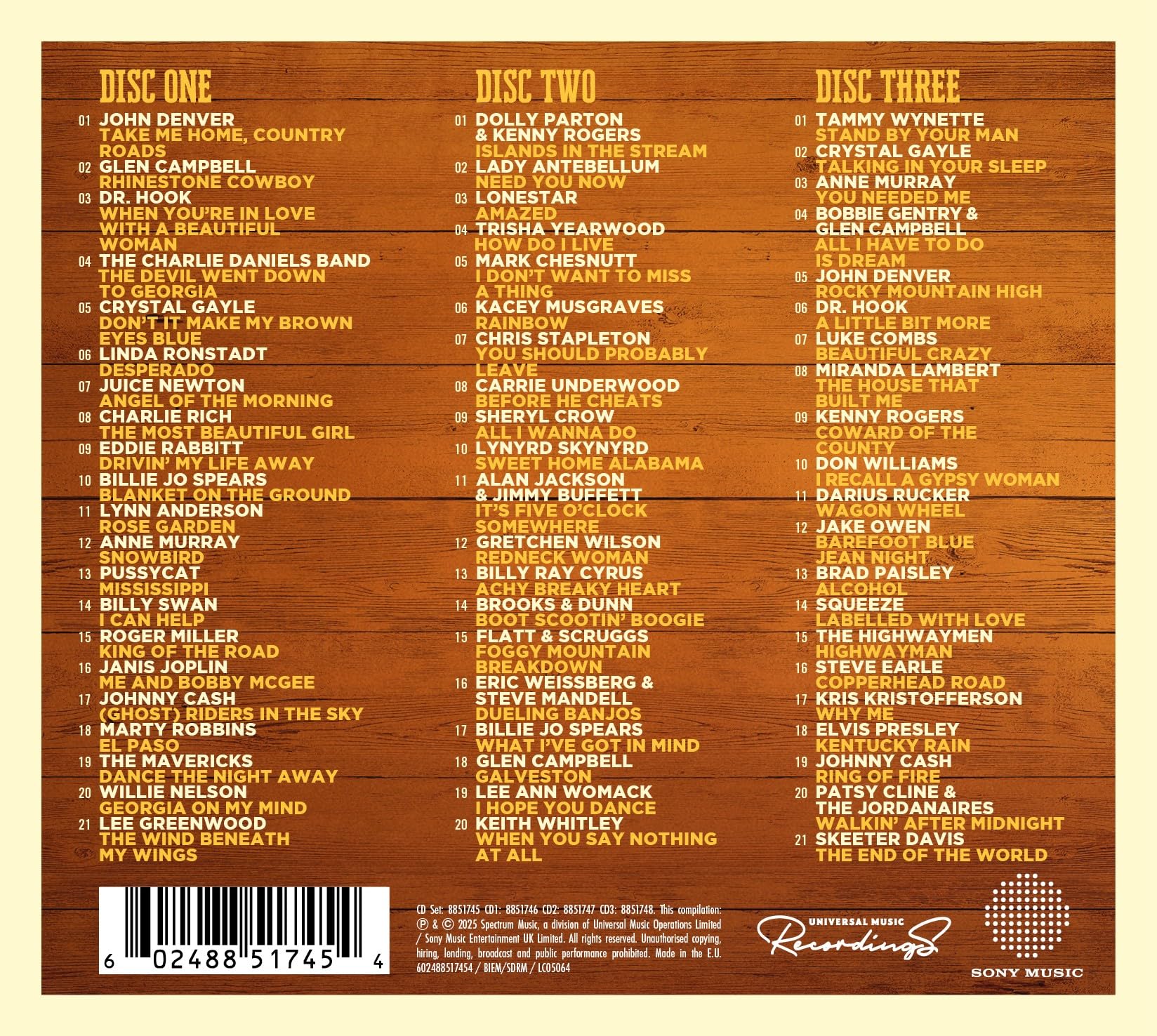 Various Artists - The Best Country Classics Album In The World… EVER! [Audio CD]
