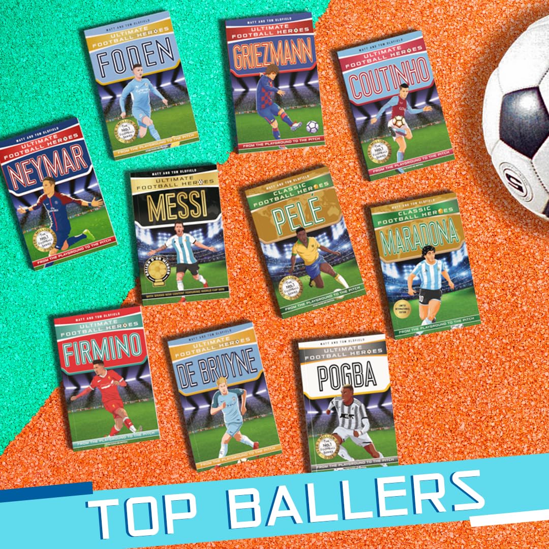 BONNIER Messi (Ultimate Football Heroes) Paperback Book | Ages 7-10 | English