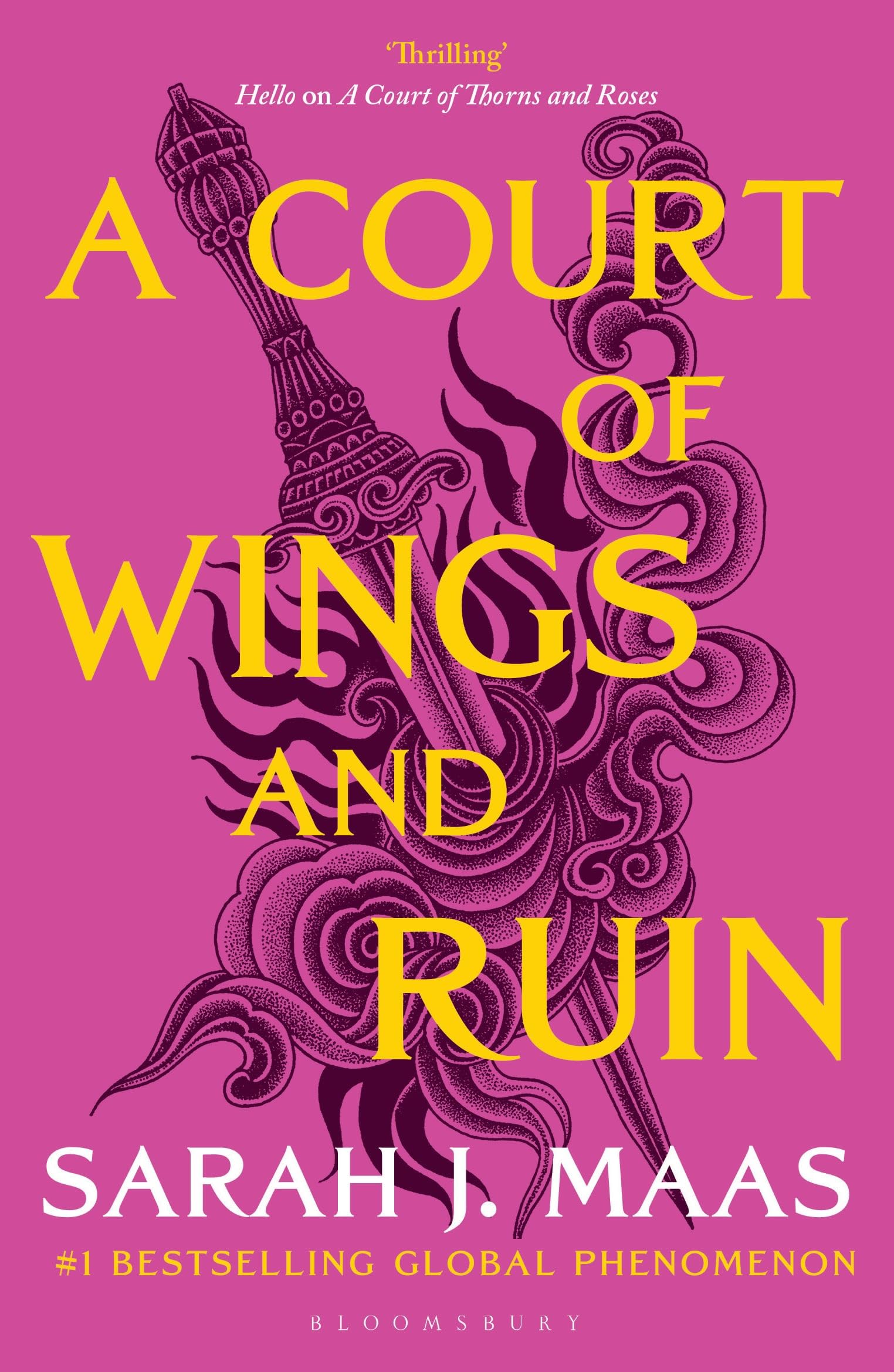 Bloomsbury A Court of Wings and Ruin by Sarah J. Maas | Paperback | 736 Pages