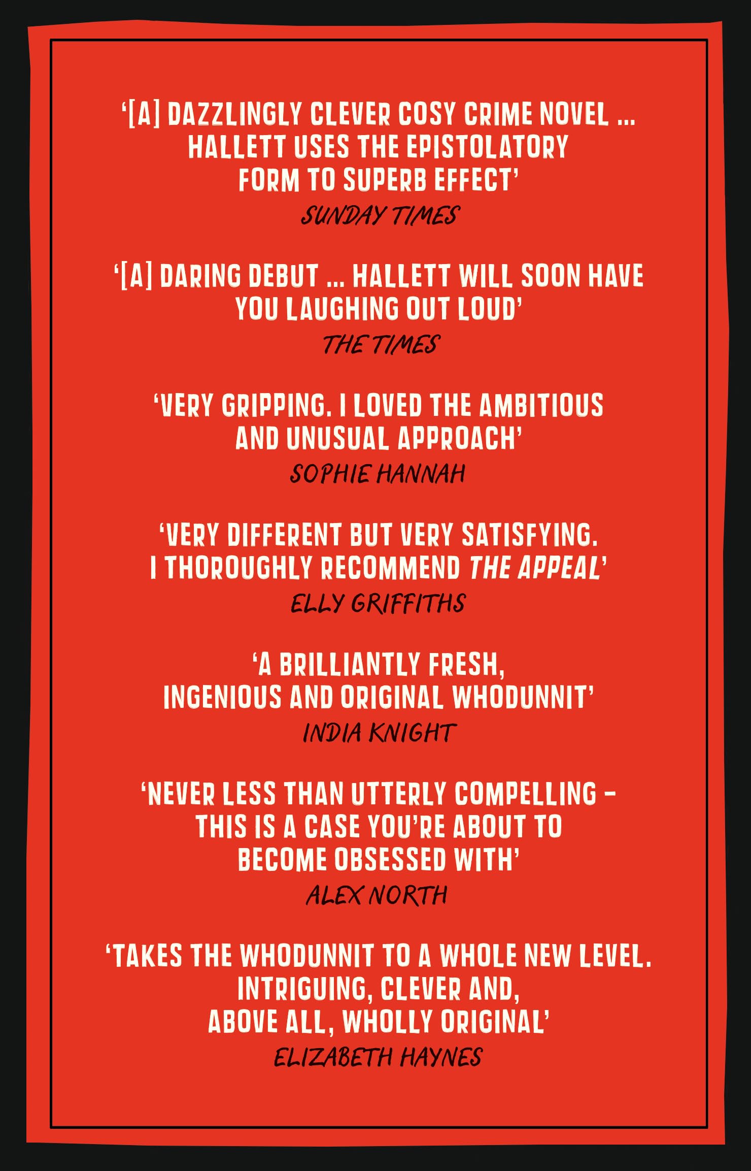 The Appeal by Janice Hallett - Sunday Times Bestseller | Mystery Novel | Paperback 6