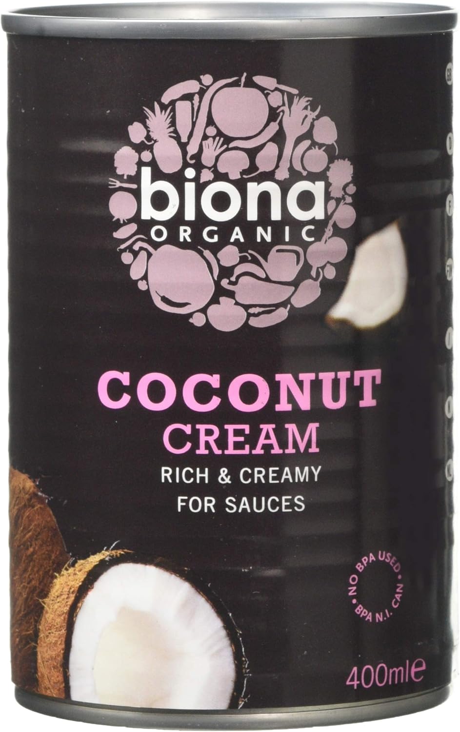 Biona Organic Coconut Cream, 400ml – Rich & Creamy Dairy-Free Alternative 1