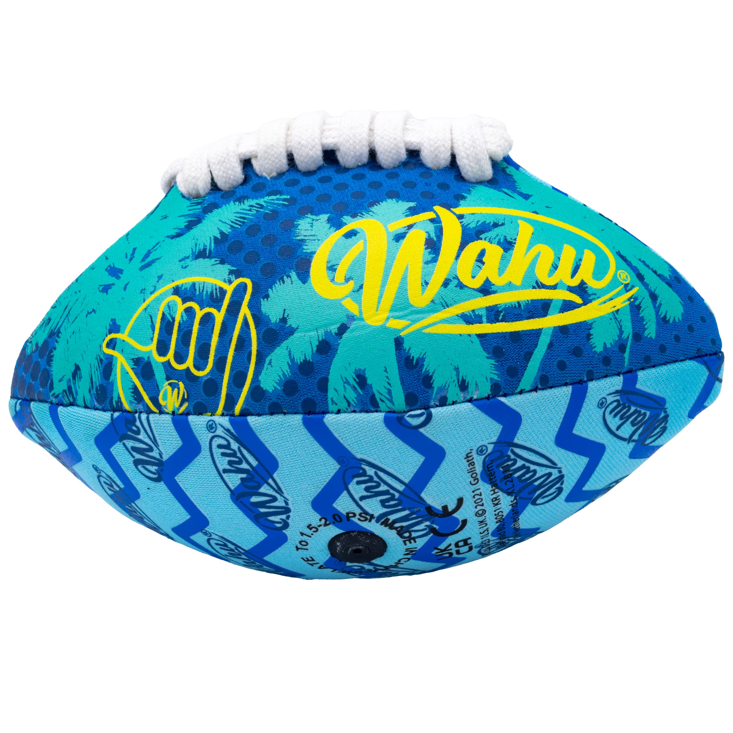 WAHU Mini American Football - 100% Waterproof Neoprene Exterior | 6.5' Length 1