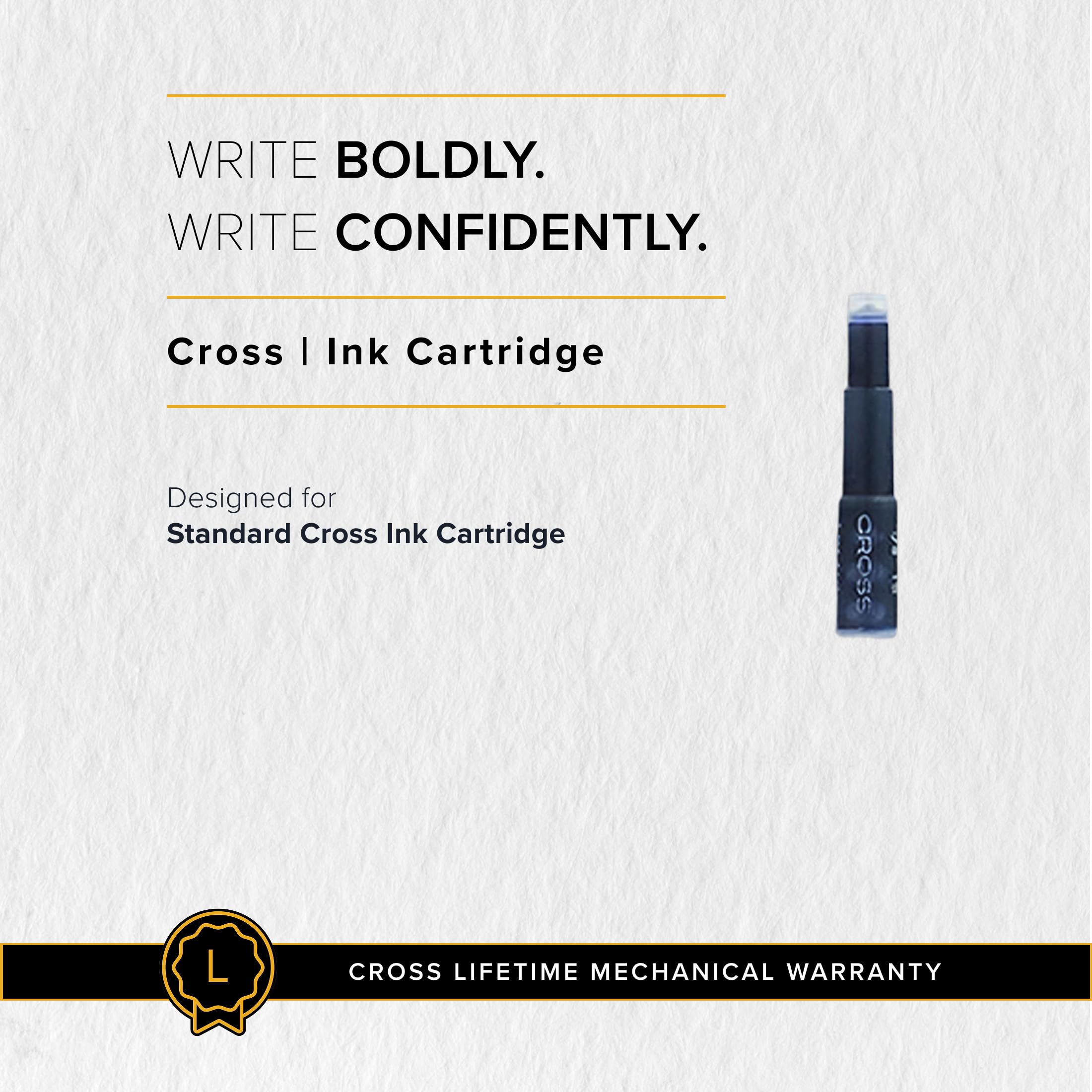 Cross Fountain Pen Refills - Blue Ink | 6 Cartridges | Model 8920 6