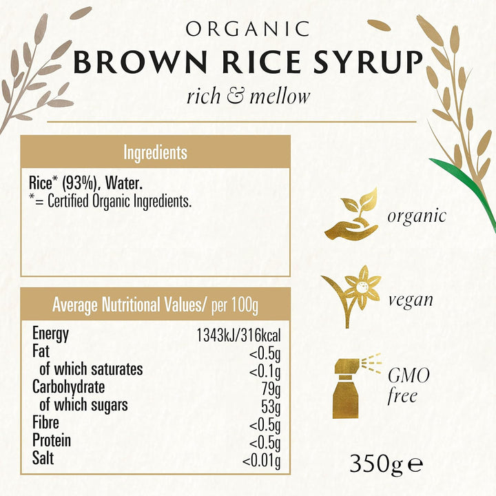Biona Organic Rice Syrup - 350g