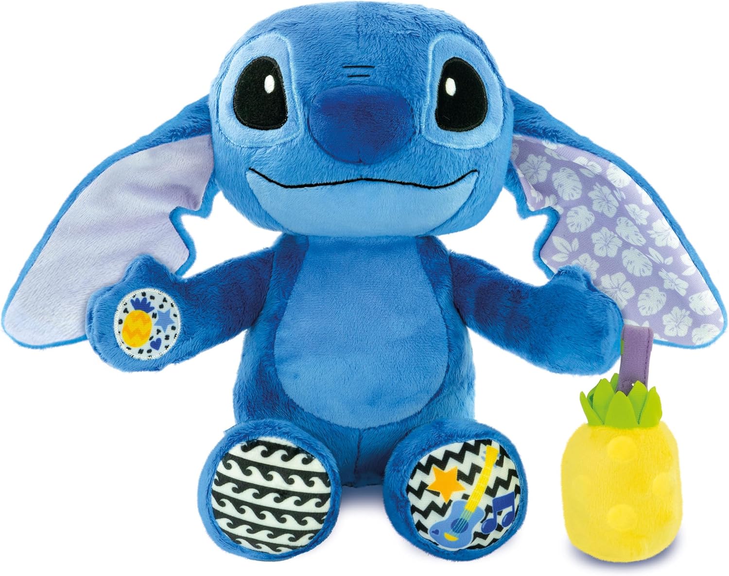 Clementoni Disney Baby Stitch Musical Plush - Educational Electronic Toy for Toddlers, 0 Months & Up 1
