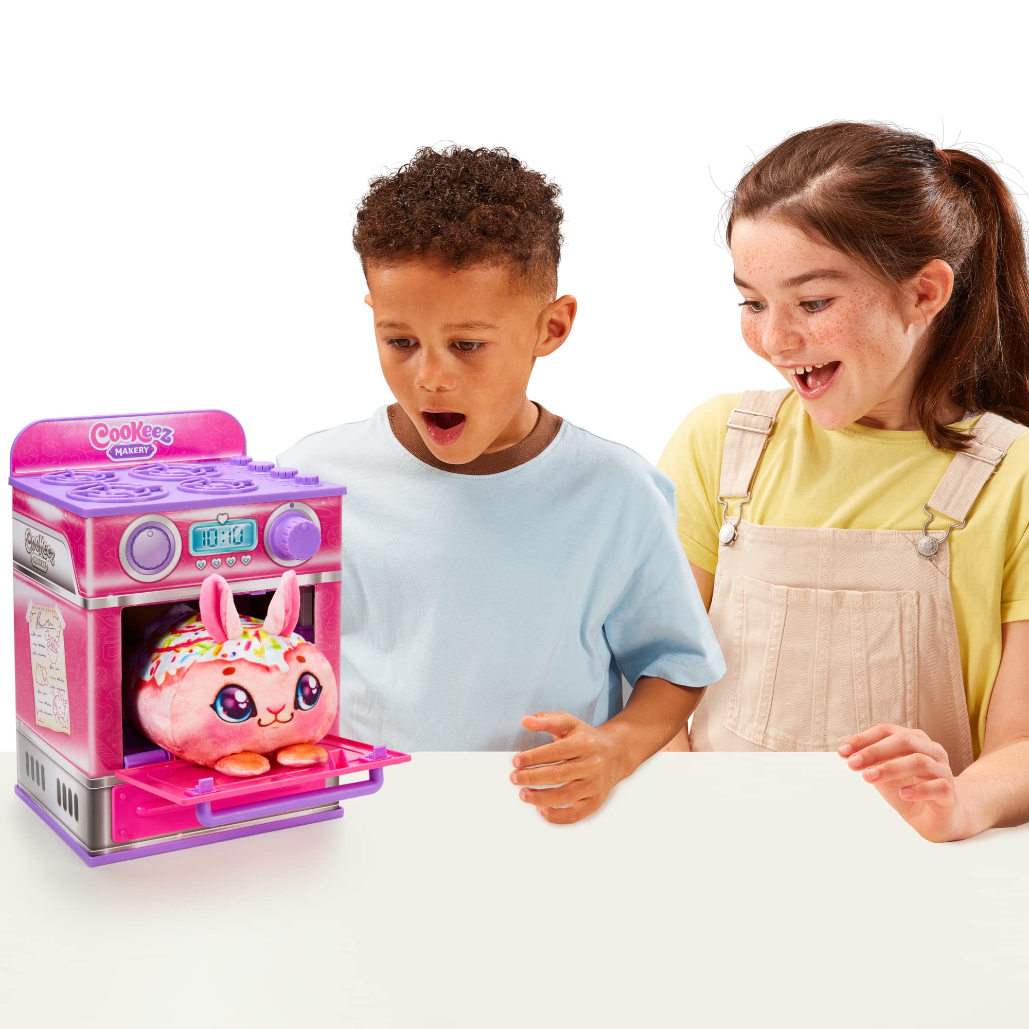 Cookeez Makery Cinnamon Treatz Oven - Interactive Plush Baking Playset for Kids 5+ 4