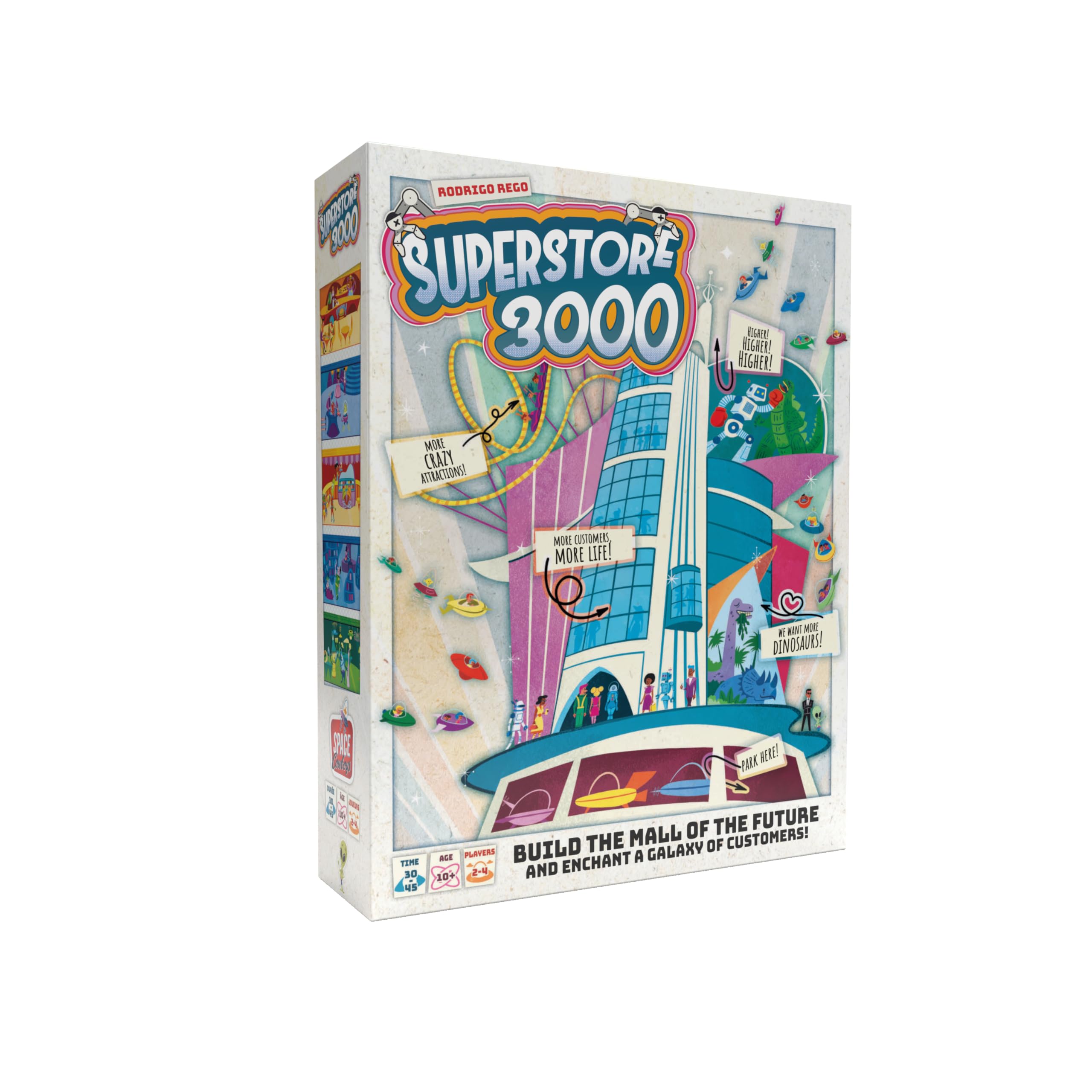 Space Cowboys Superstore 3000 Board Game | Ages 10+ | 2-4 Players | 30-45 Min 1