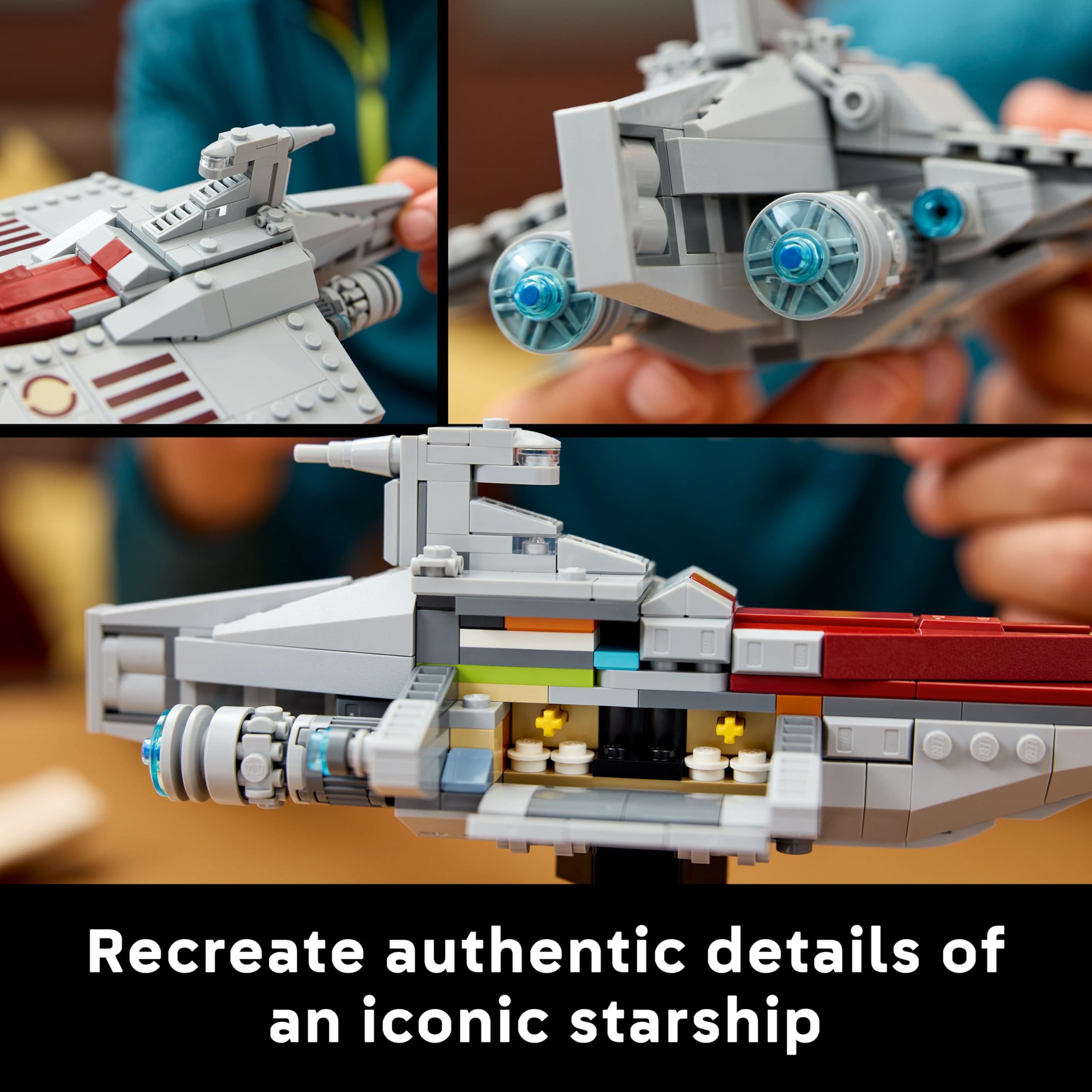 LEGO Star Wars 75404 Acclamator-Class Assault Ship Building Set | Ages 18+ 4