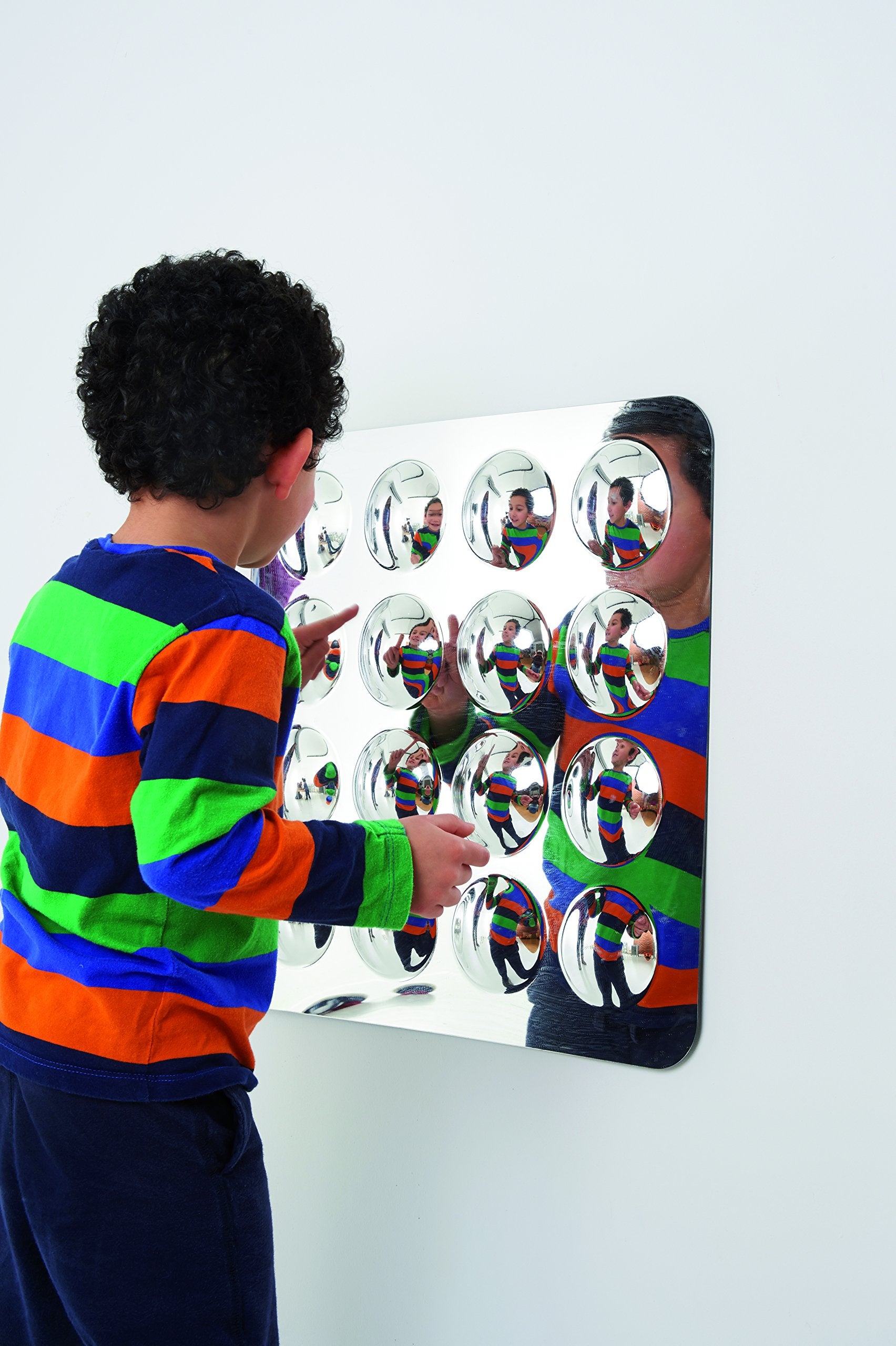 tickit Large 16-Domed Acrylic Mirror Panel - Sensory Toy for Autism, 3+ Years 1