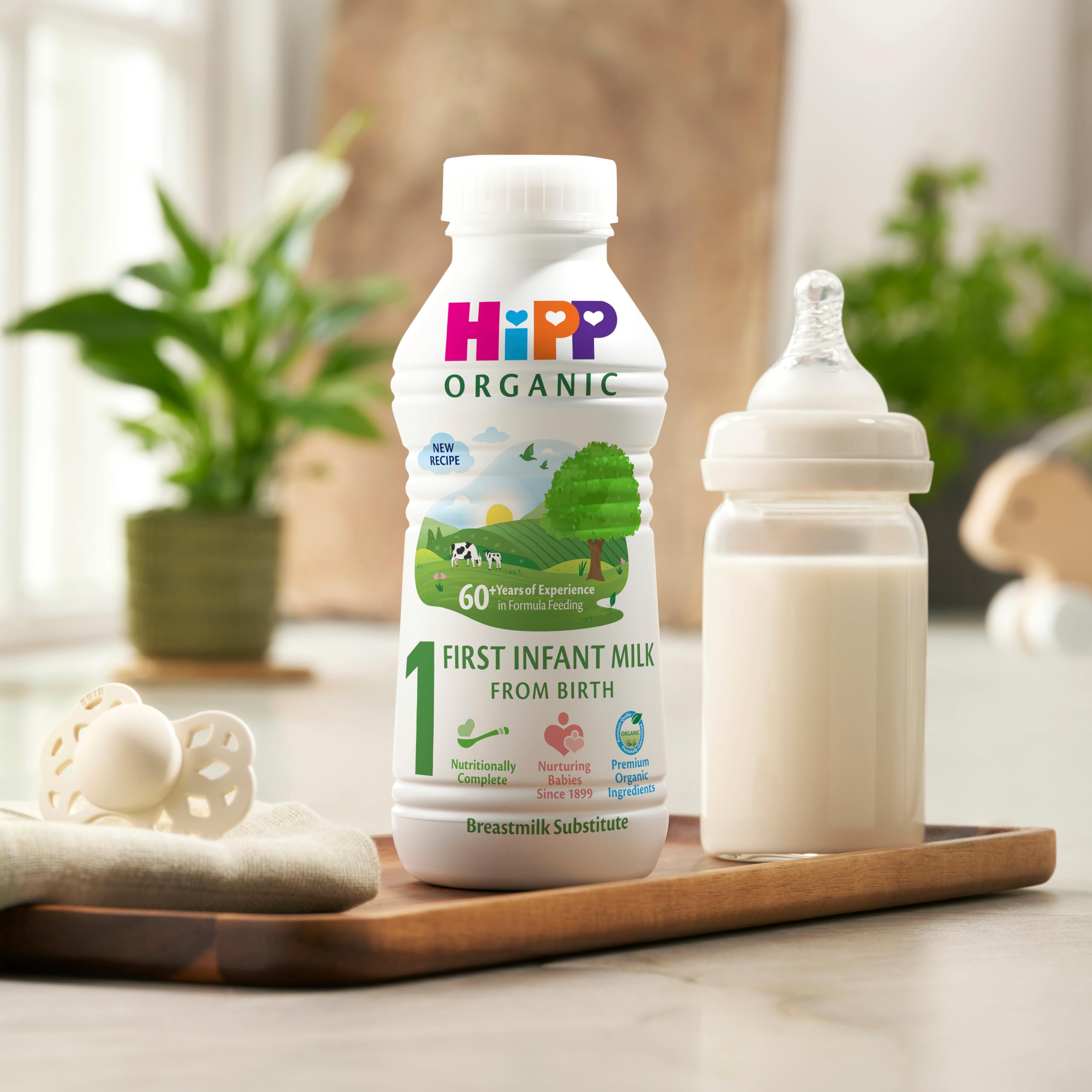 HiPP Organic 1 First Infant Ready to Feed Liquid Baby Formula - Suitable From Birth | 470 ml 2