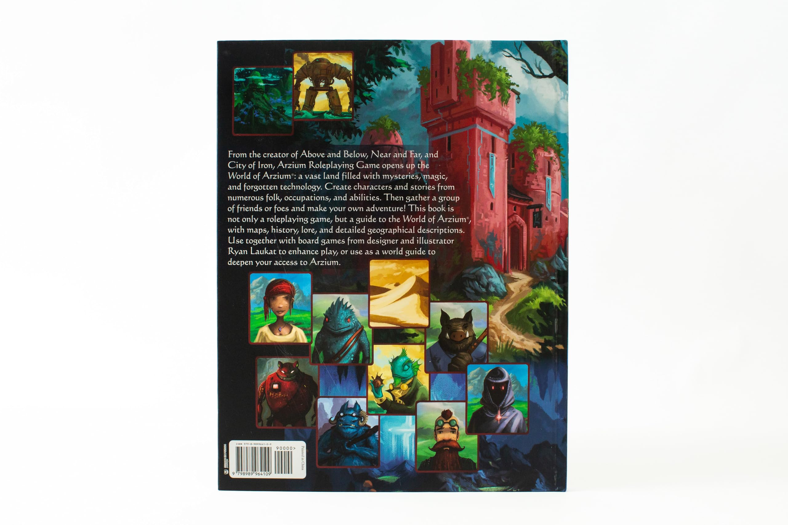 World of Arzium RPG Book - Red Raven Games 4