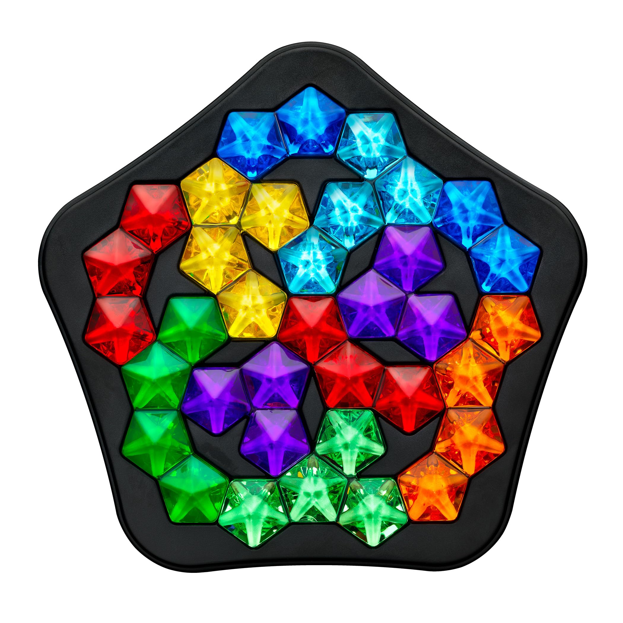 SmartGames IQ Pentagon Puzzle Game with 120 Challenges 4