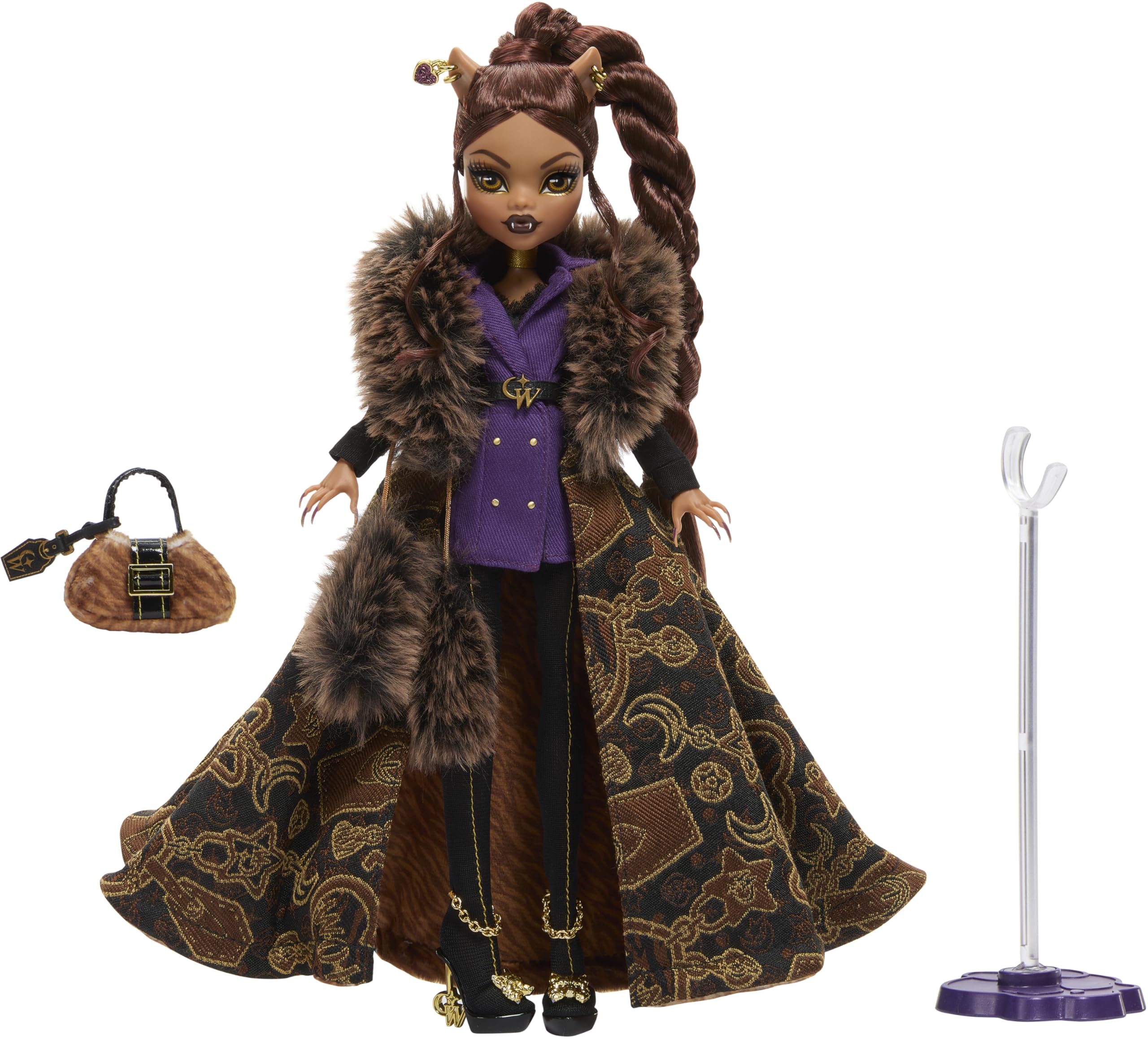 Monster High Clawdeen Wolf House of Wolf Collectible Doll - Faux Fur & Runway Fashion 2