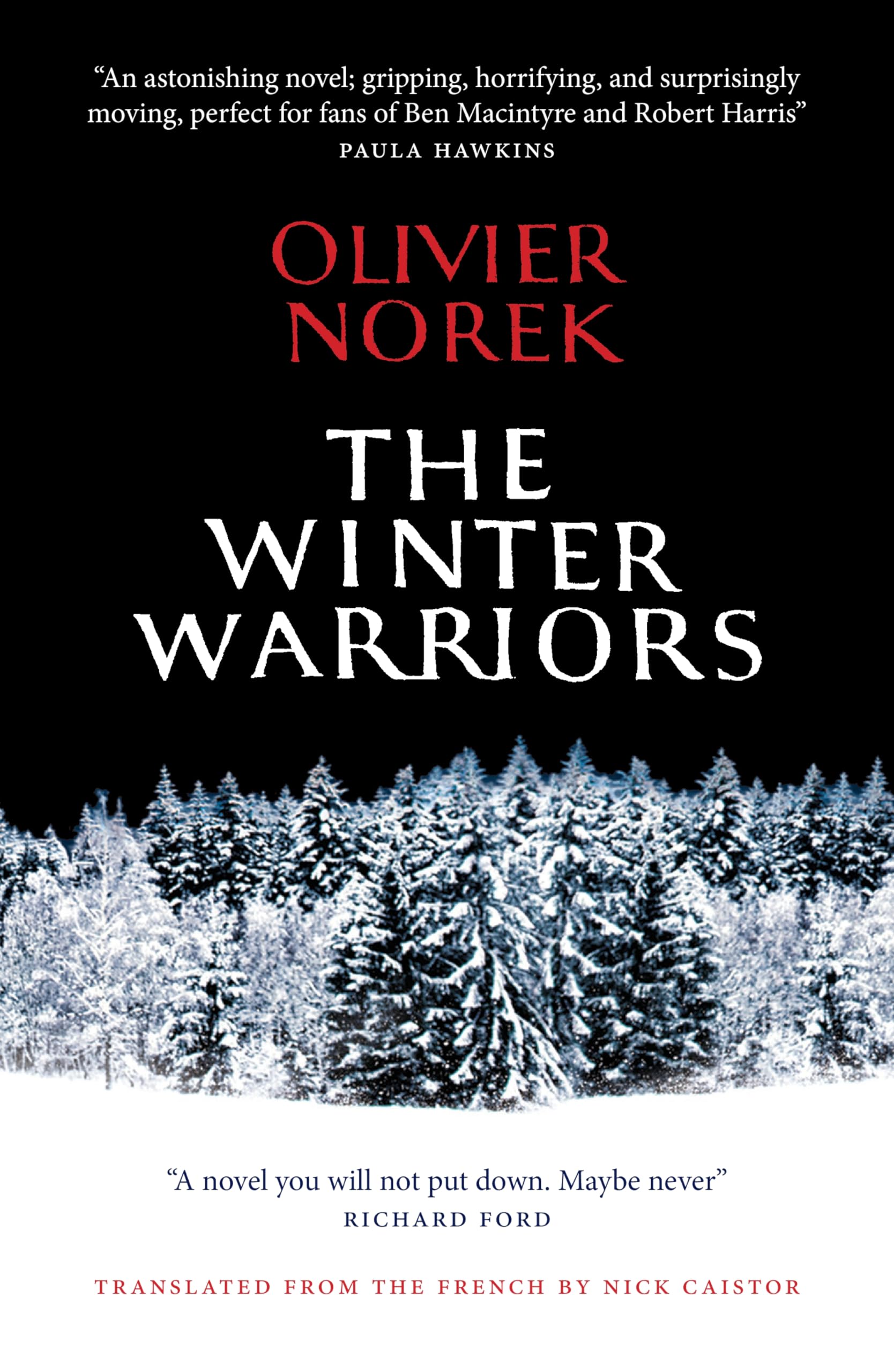 Open Borders Press The Winter Warriors Thriller Paperback | Olivier Norek | 352 Pages 1